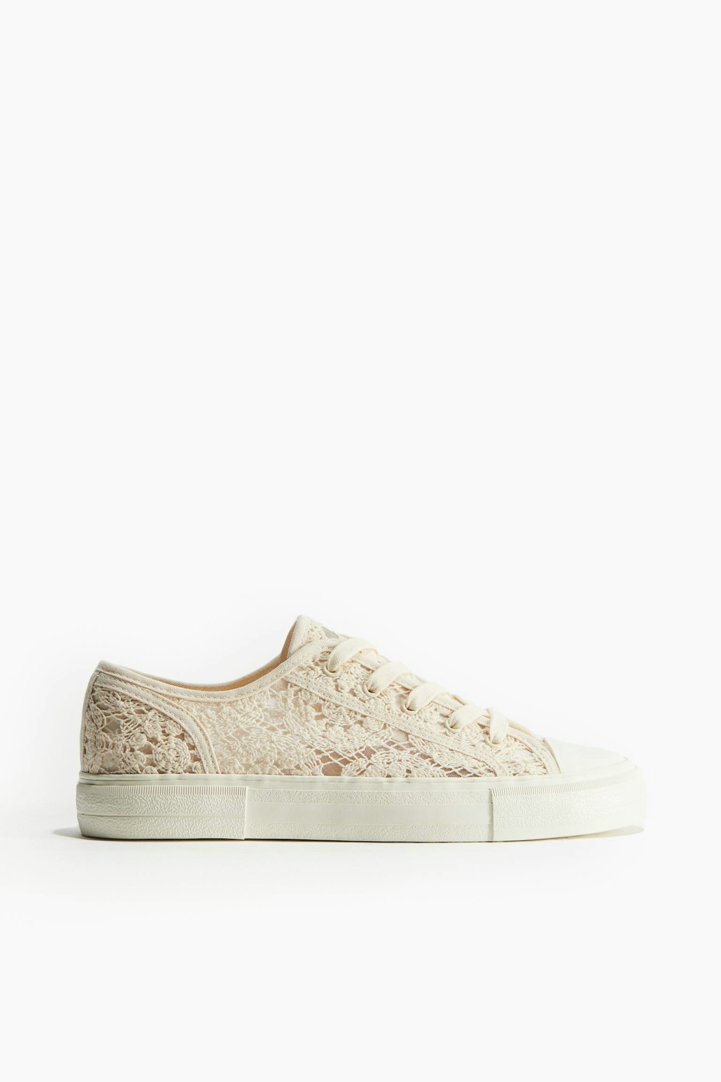 H&M Embroidered Trainers