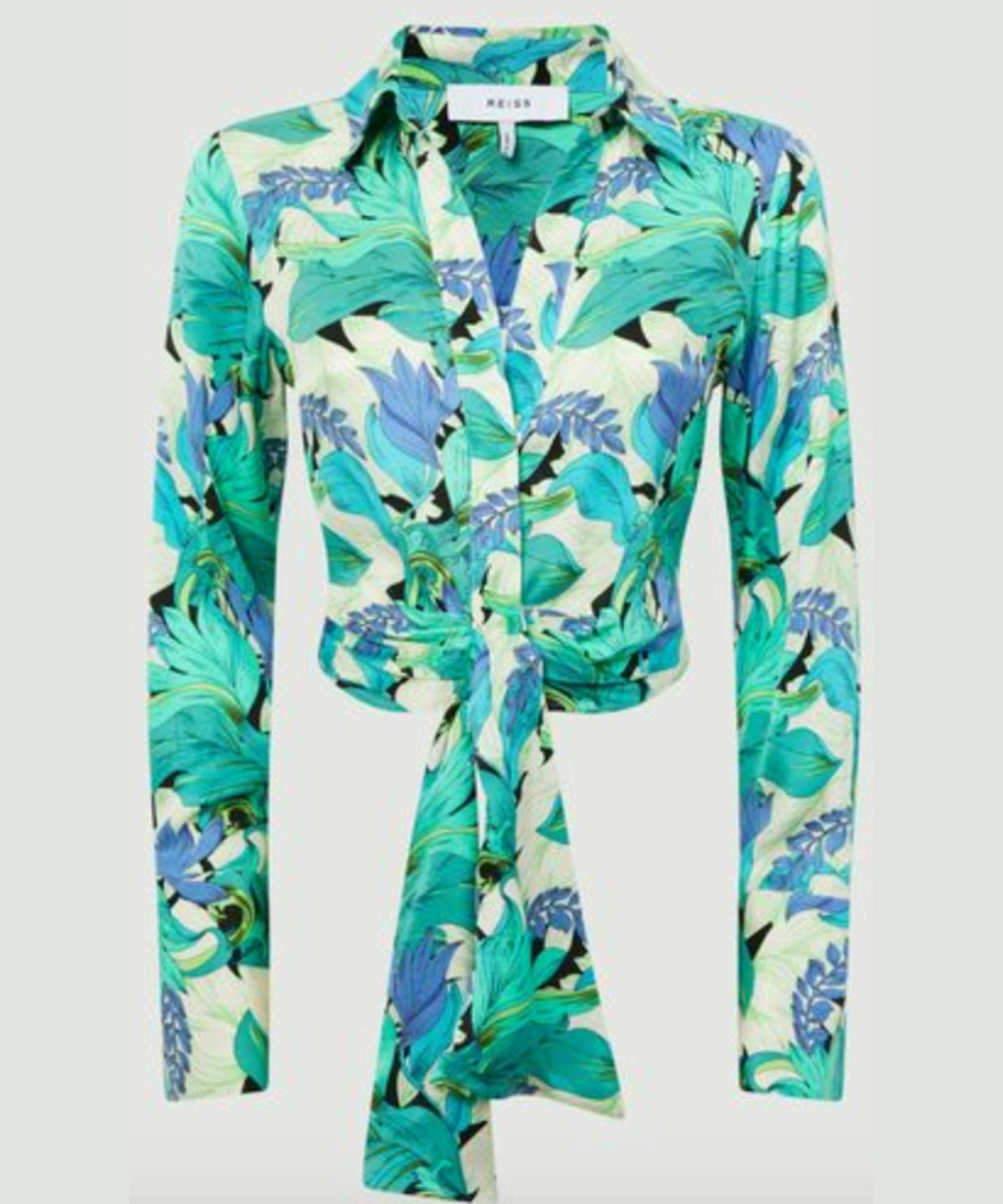 The Reiss Tie Front Blouse
