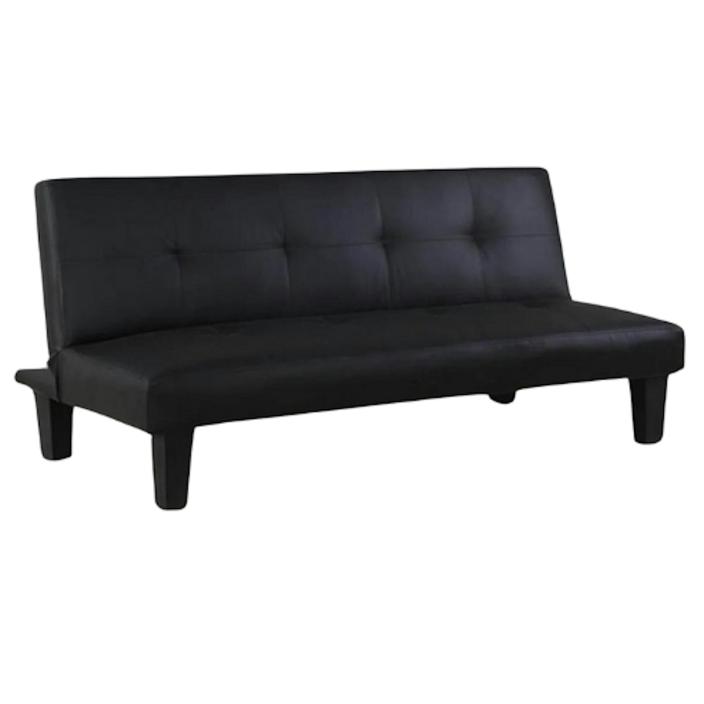 Wayfair Farlow Faux Leather Armless Sofa Bed