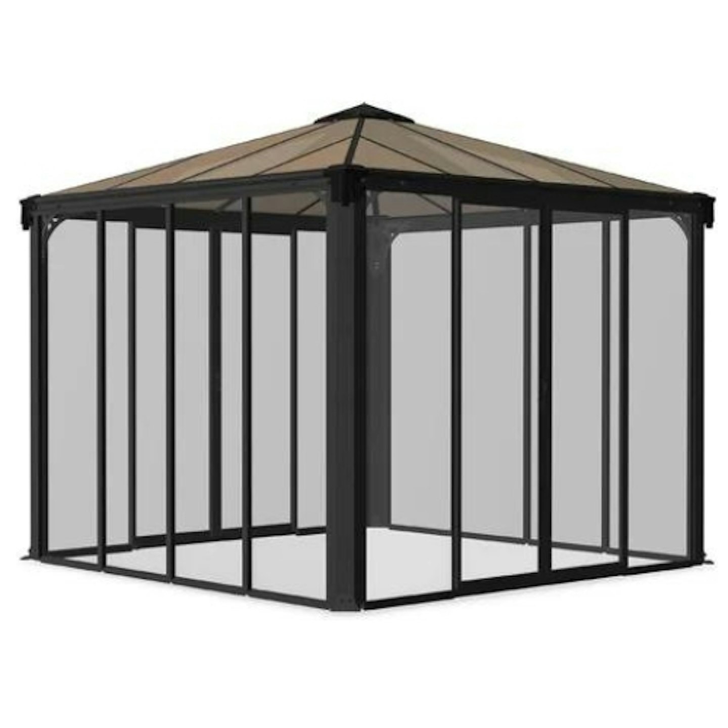 Wayfair Palram Ledro 3 m W x 3 m D Enclosed Gazebo