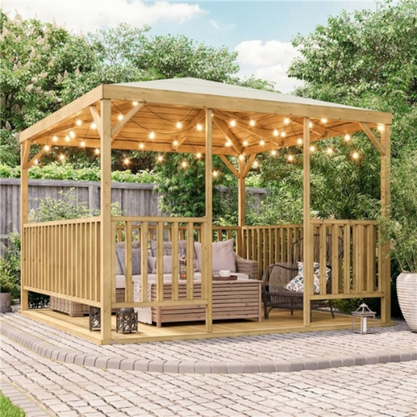 BillyOh Quadra Wooden Gazebo