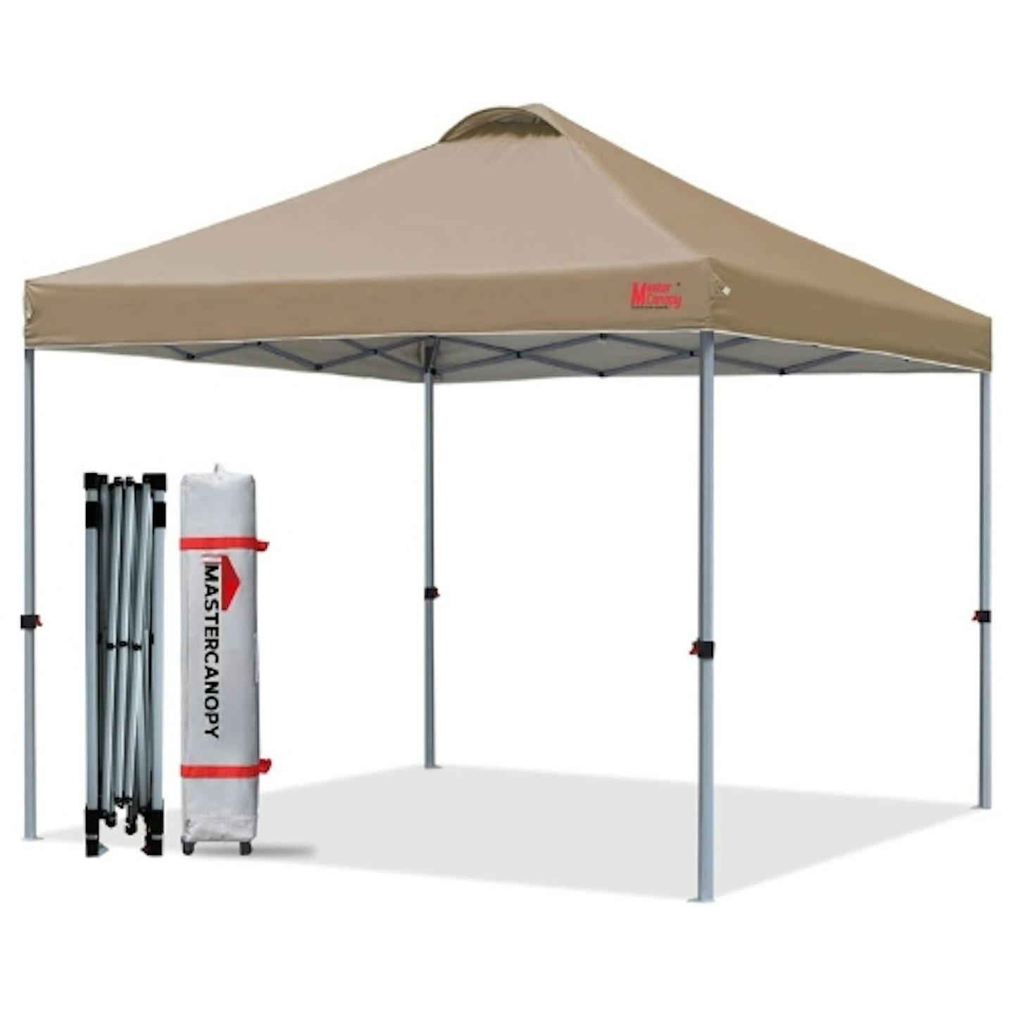 MasterCanopy Durable Ez Pop-up Gazebo Tent with Roller Bag