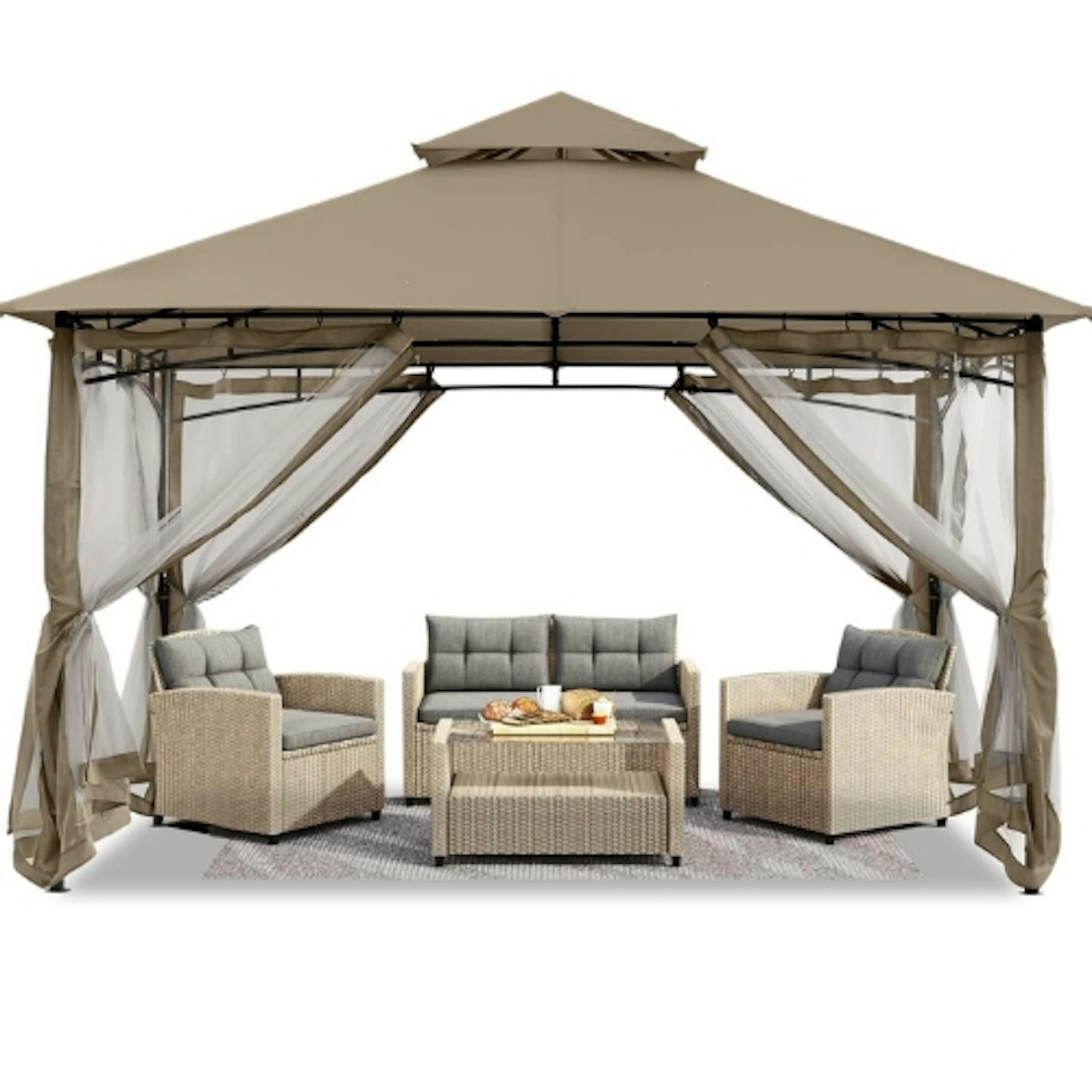 ABCCANOPY 3x3M Gazebos With Netting