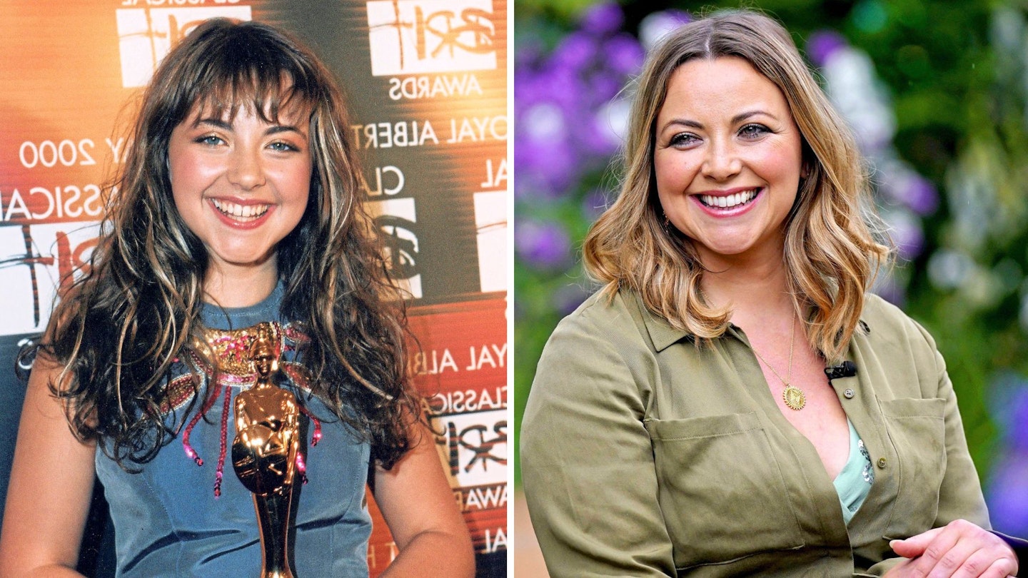 Charlotte Church then and now