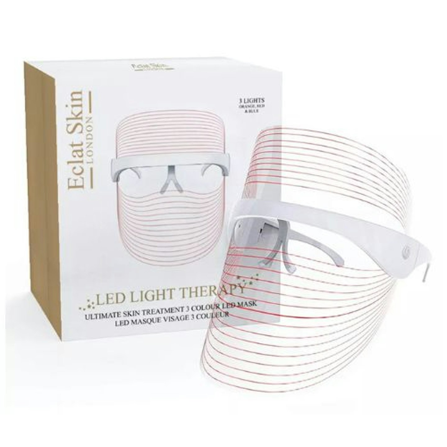 Eclat Skin London Ultimate Skin Treatment 3 Colour Led Mask