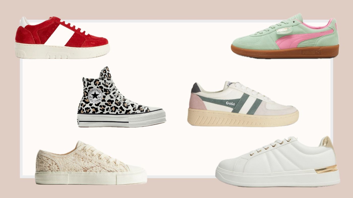 Best trainers to wear with dresses