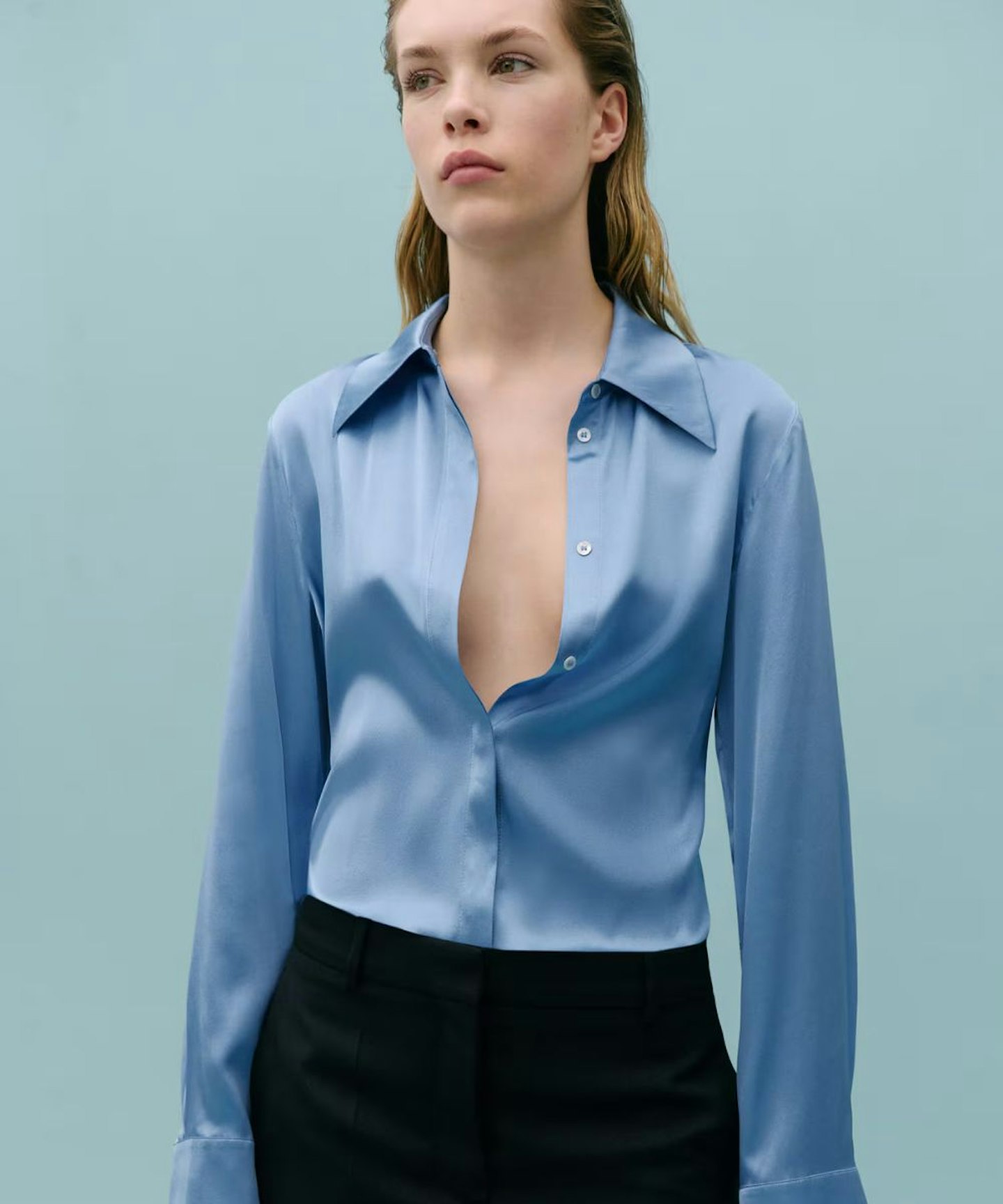 Satin Silk Shirt