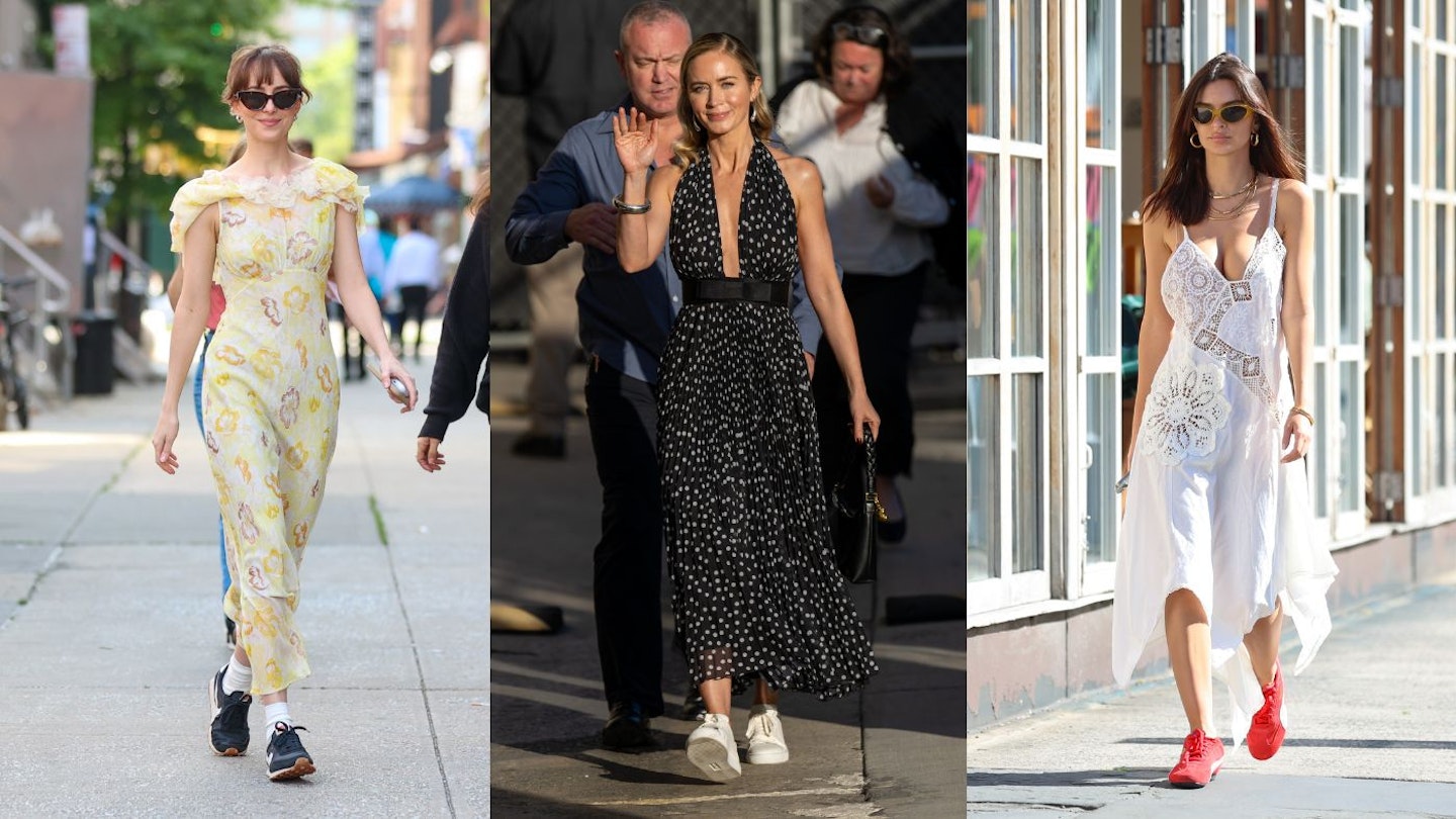 Trainers to wear with dresses: our favourite sneakers to pair with
