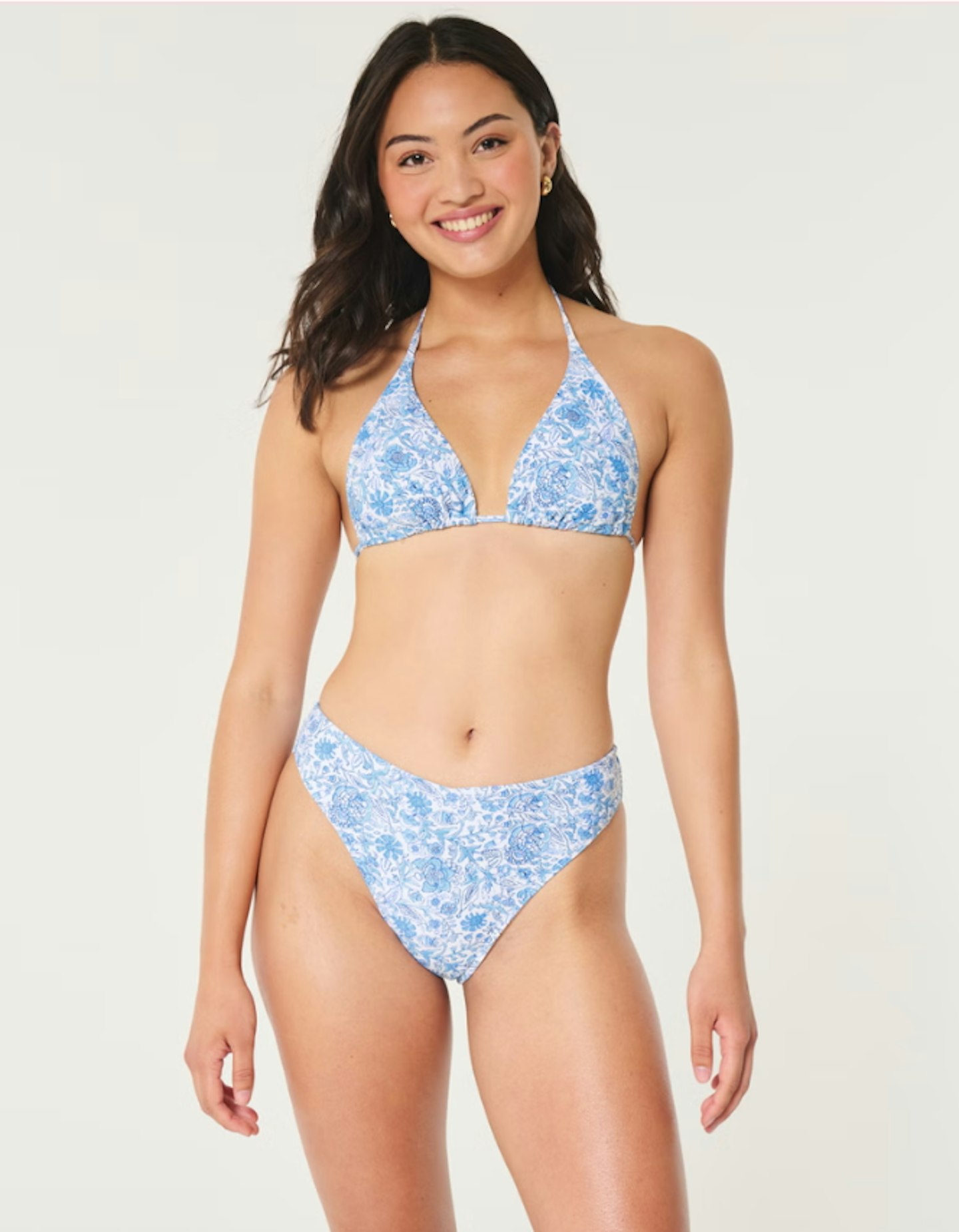 Hollister Curvy High Leg High Waist Bikini Brief