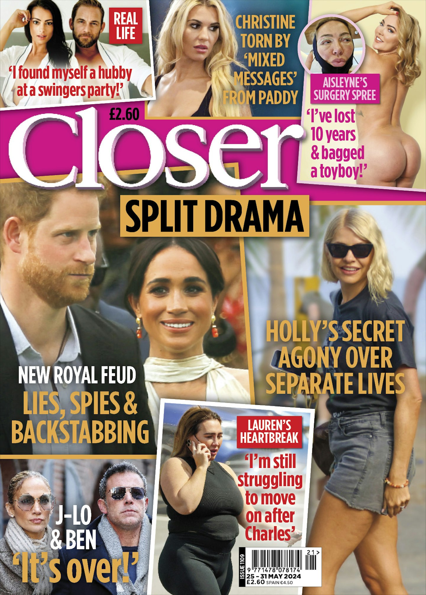Closer magazin cover