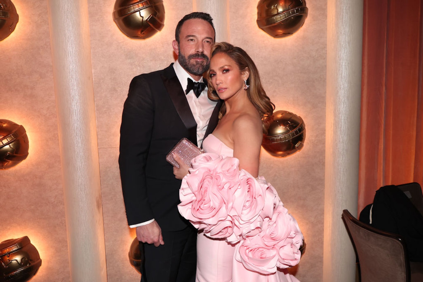 Ben and J-Lo at the Golden Globes