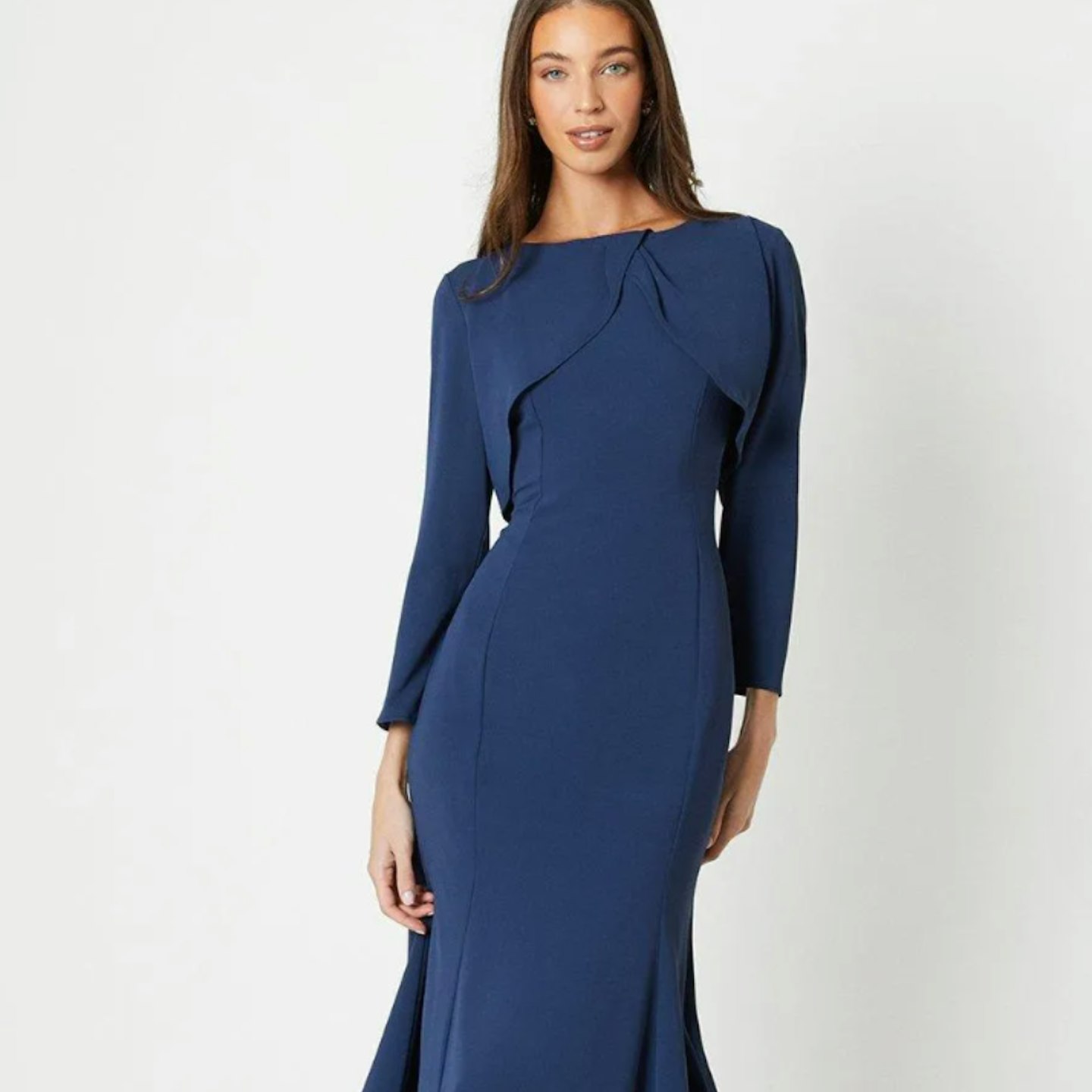 coast navy mother of bride dress