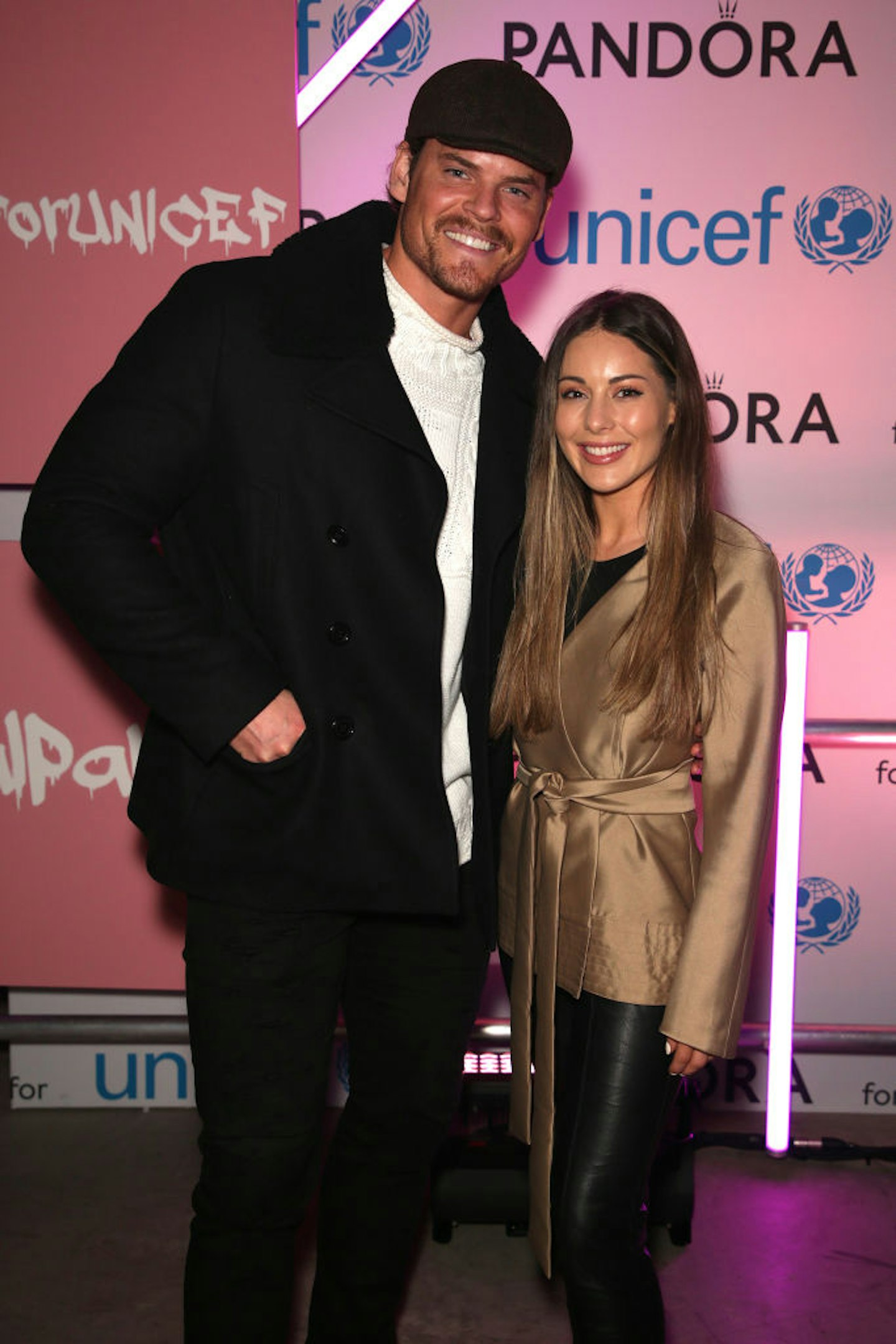 Ryan Libbey and Louise Thompson at an event in 2020
