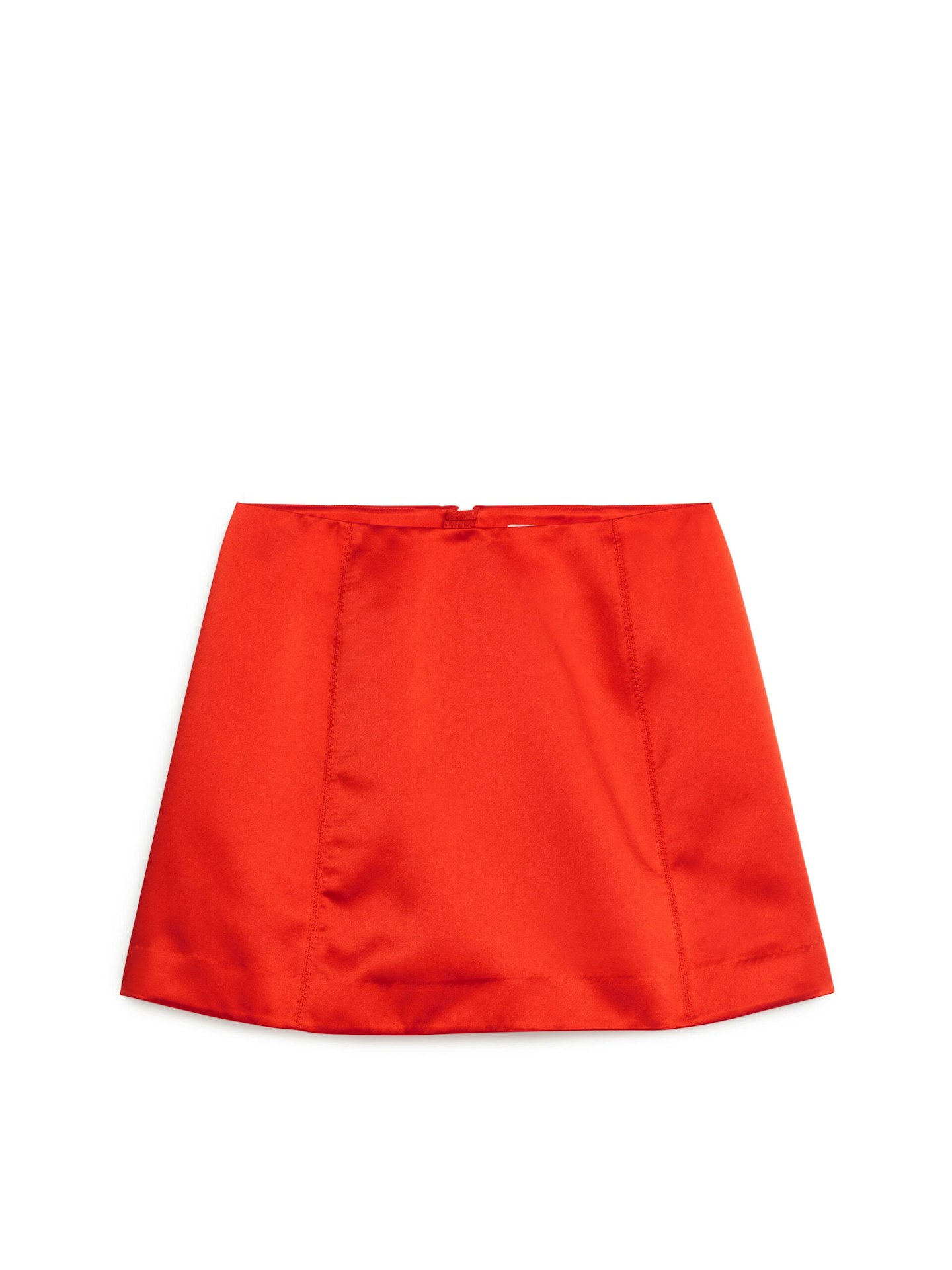 Arket Satin Mini Skirt