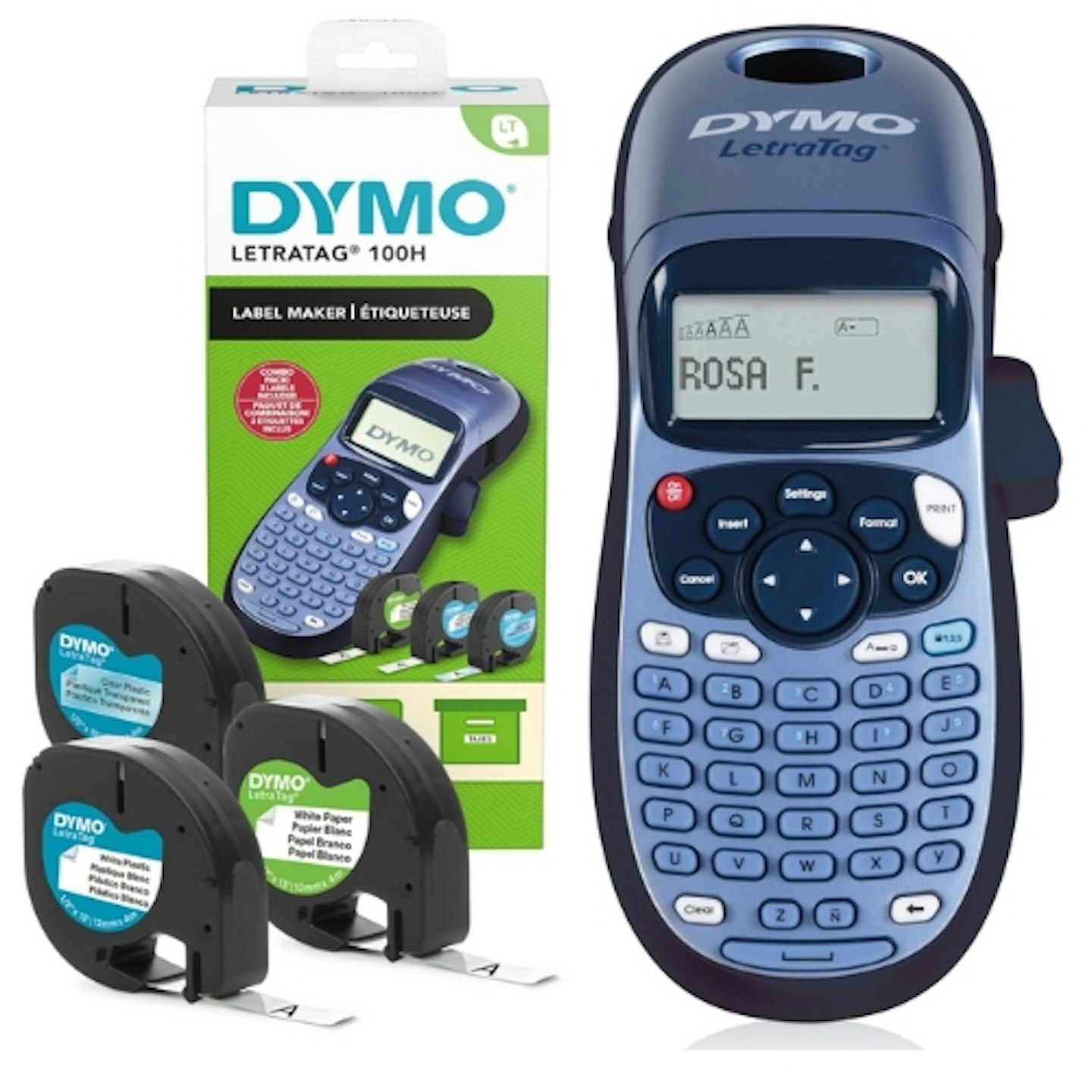 Dymo LetraTag LT-100H Label Maker Starter Kit