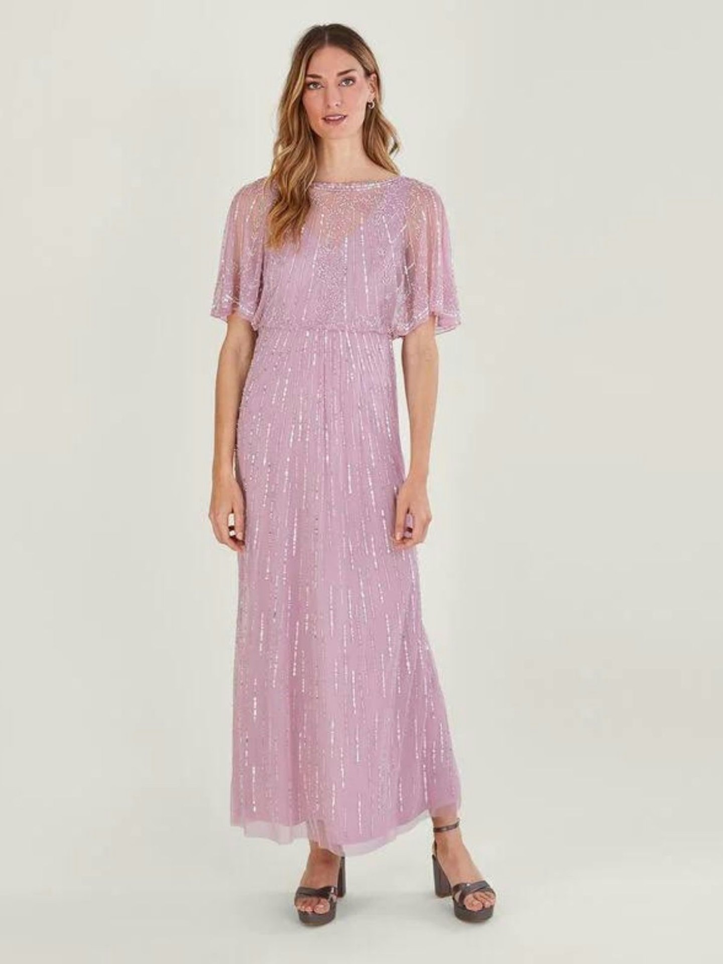 Monsoon Elizabeth Embellished Maxi Dress