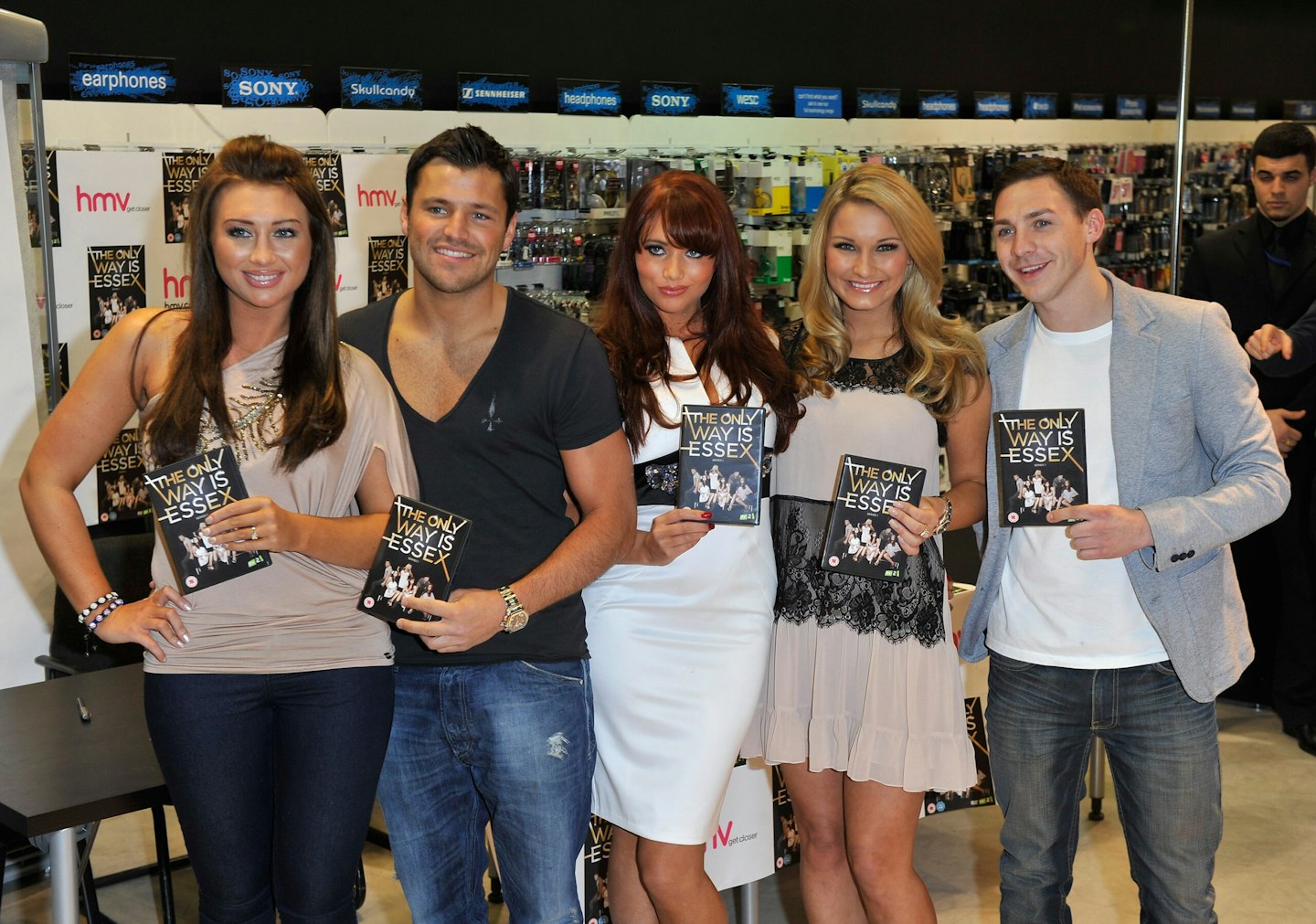 towie lauren goodger, mark wright, amy childs, sam faiers and kirk norcross