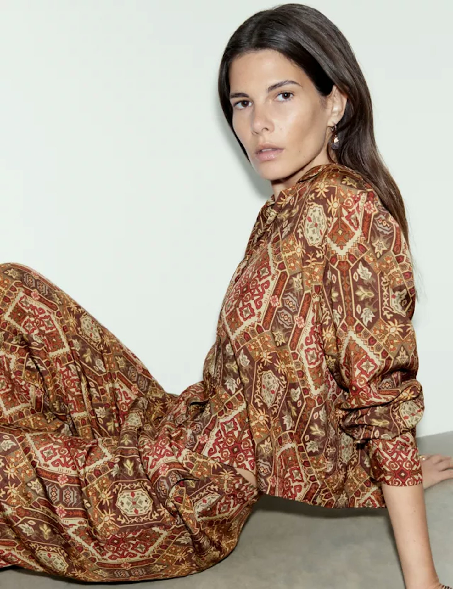 M&S X Sienna Miller Printed Shit