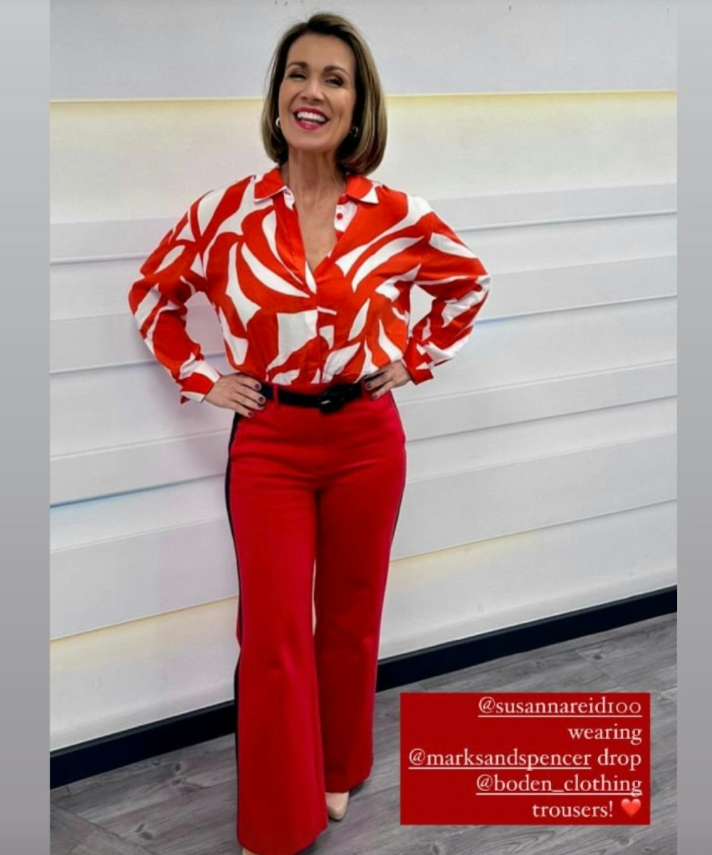 susanna-reid-GMB-red-shirt-trousers