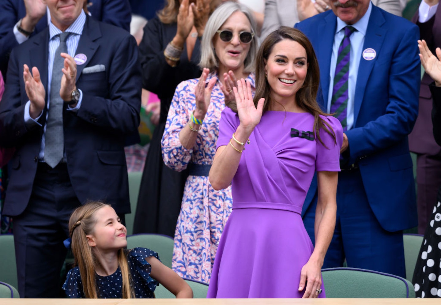 Kate and Charlotte at Wimbledon 2024