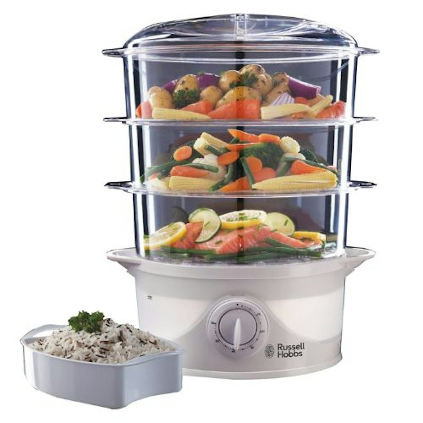 Russell Hobbs Food Collection 3-Tier Food Steamer