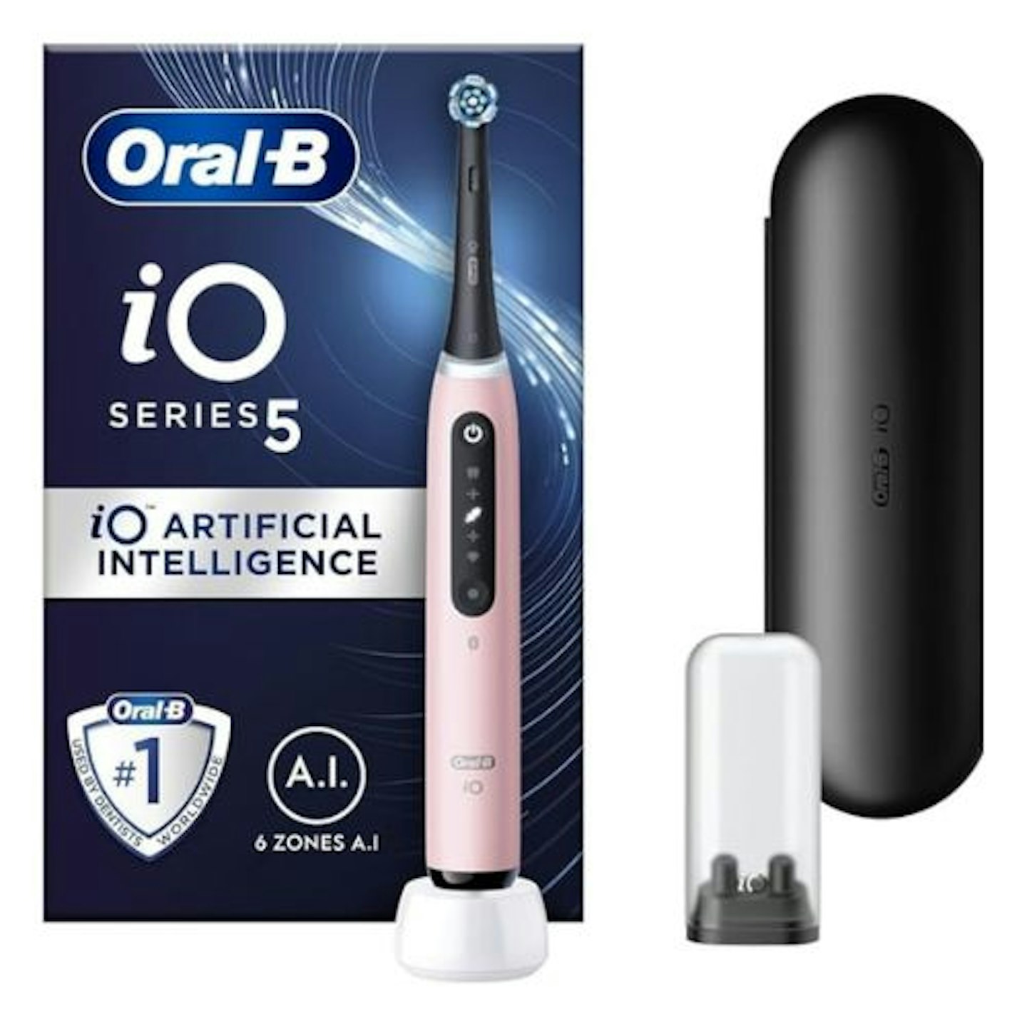 Oral-B iO5 Electric Toothbrush, Pink