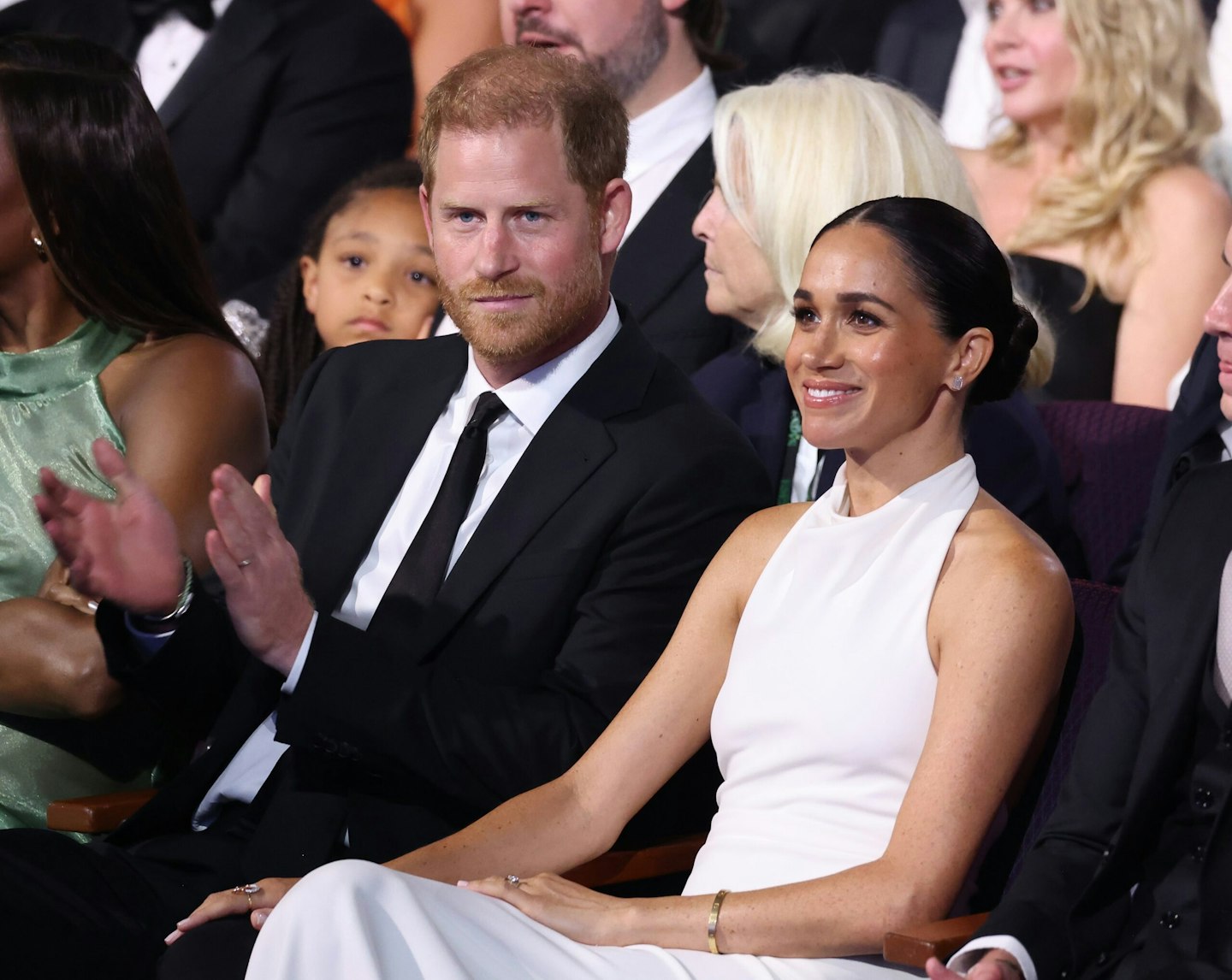 Prince Harry and Meghan Markle at the 2024 ESPY Awards on 12 July