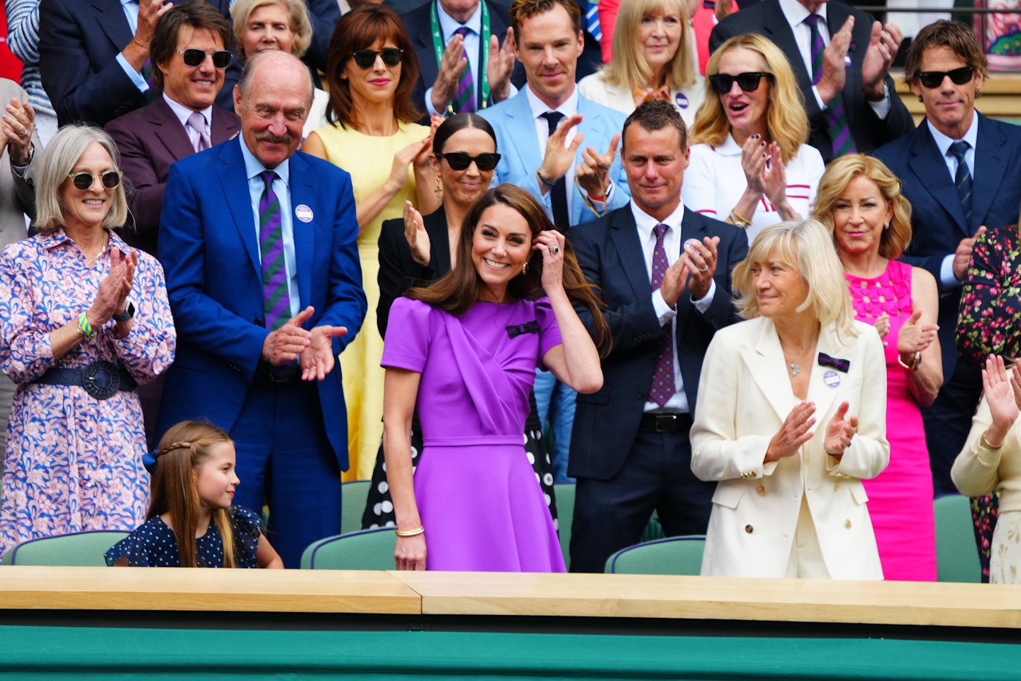 Whilst Meghan Markle's popularity is declining, Kate Middleton received a standing ovation at Wimbledon earlier this month