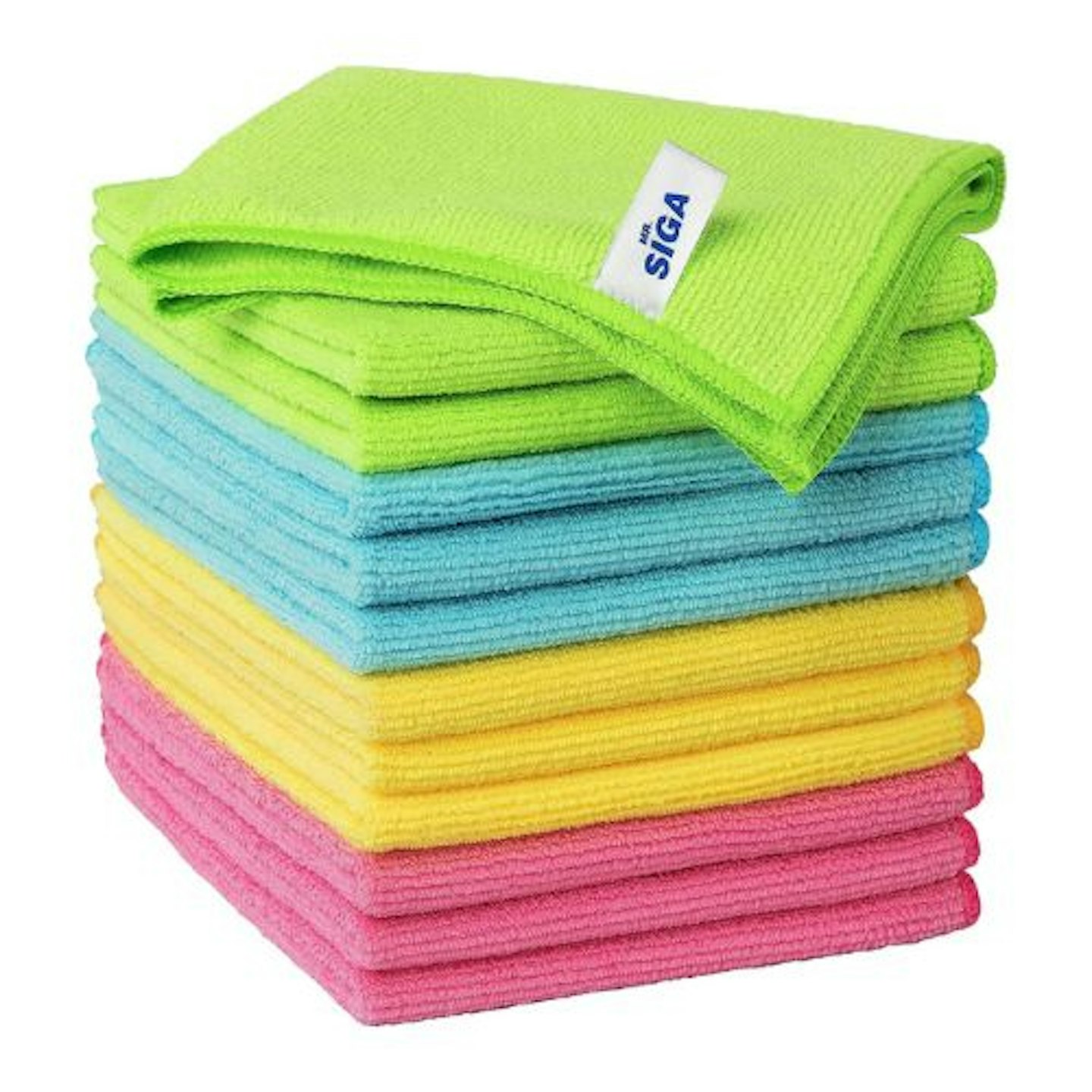 MR.SIGA Microfiber Cleaning Cloth, Pack of 12