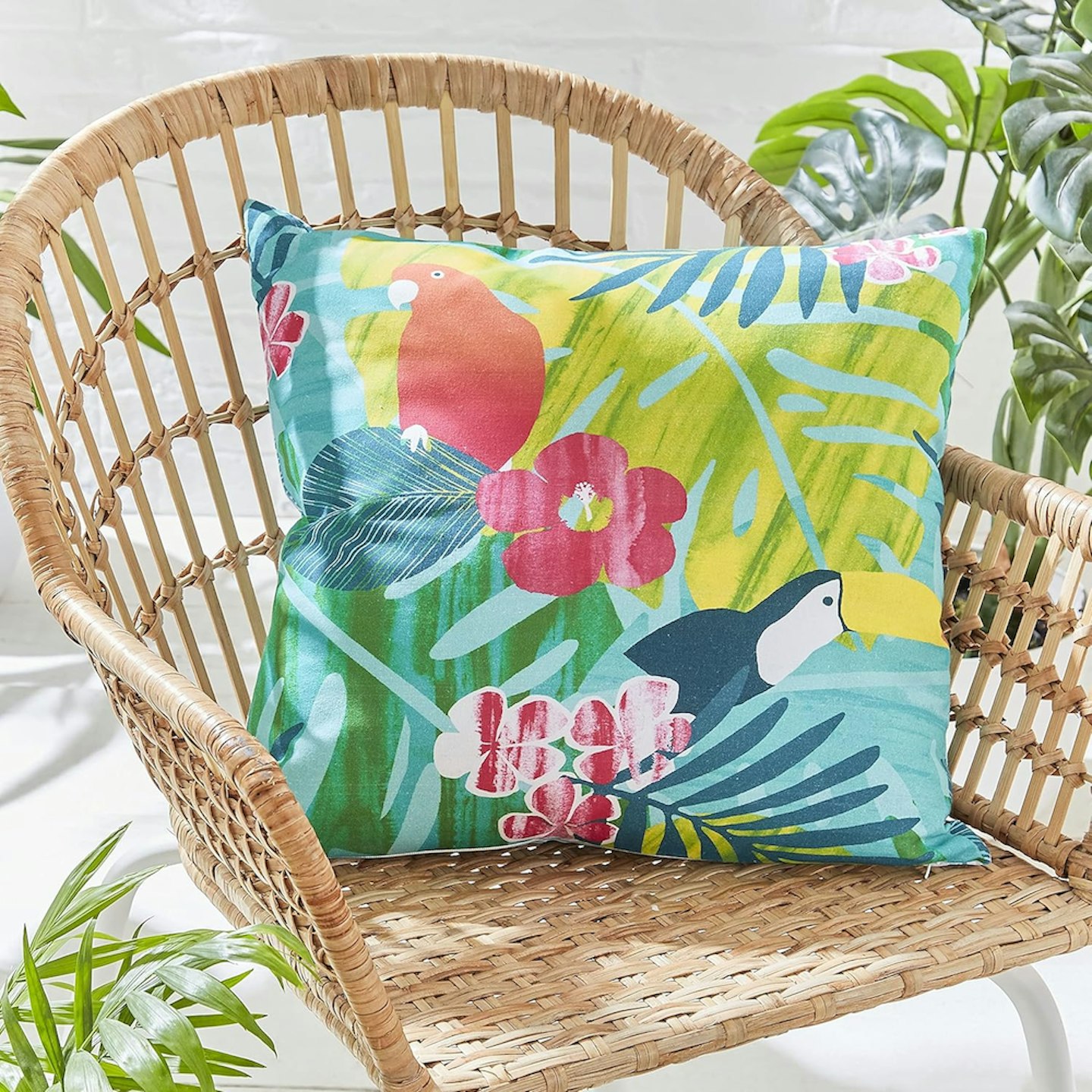 Catherine Lansfield Tropical Outdoor Cushion