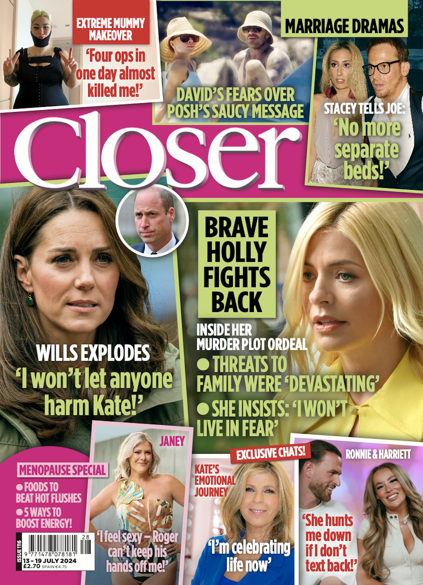 GET THE BEST CELEB INTERVIEWS IN CLOSER MAGAZINE EACH WEEK