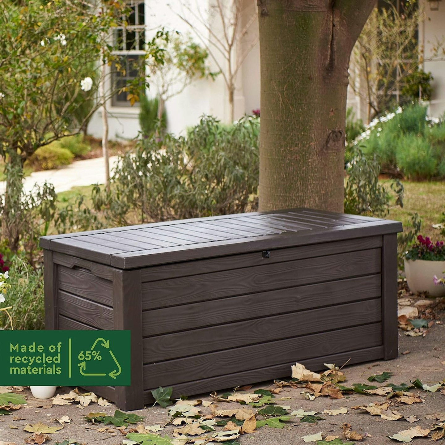 Keter Westwood 570L Outdoor Storage Box – Brown