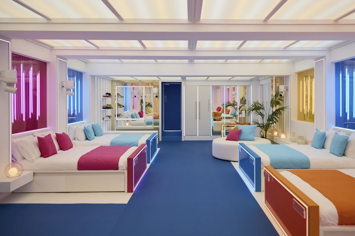 love island bedroom