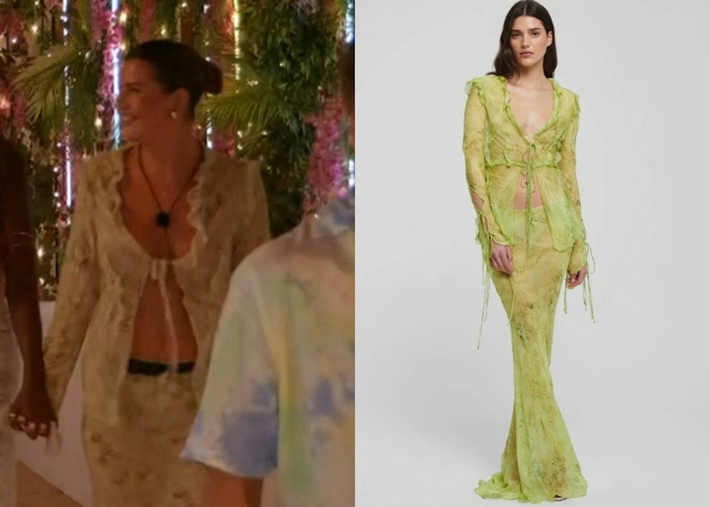 Matilda's Draper's Lime Green Co-Ord