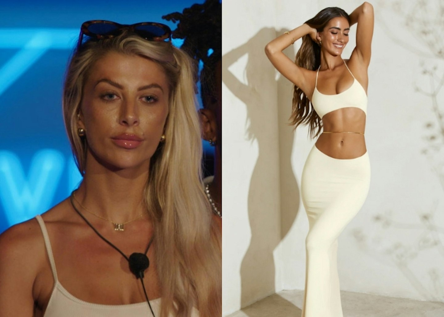 Lolly Hart's White Cut Out Maxi Dress