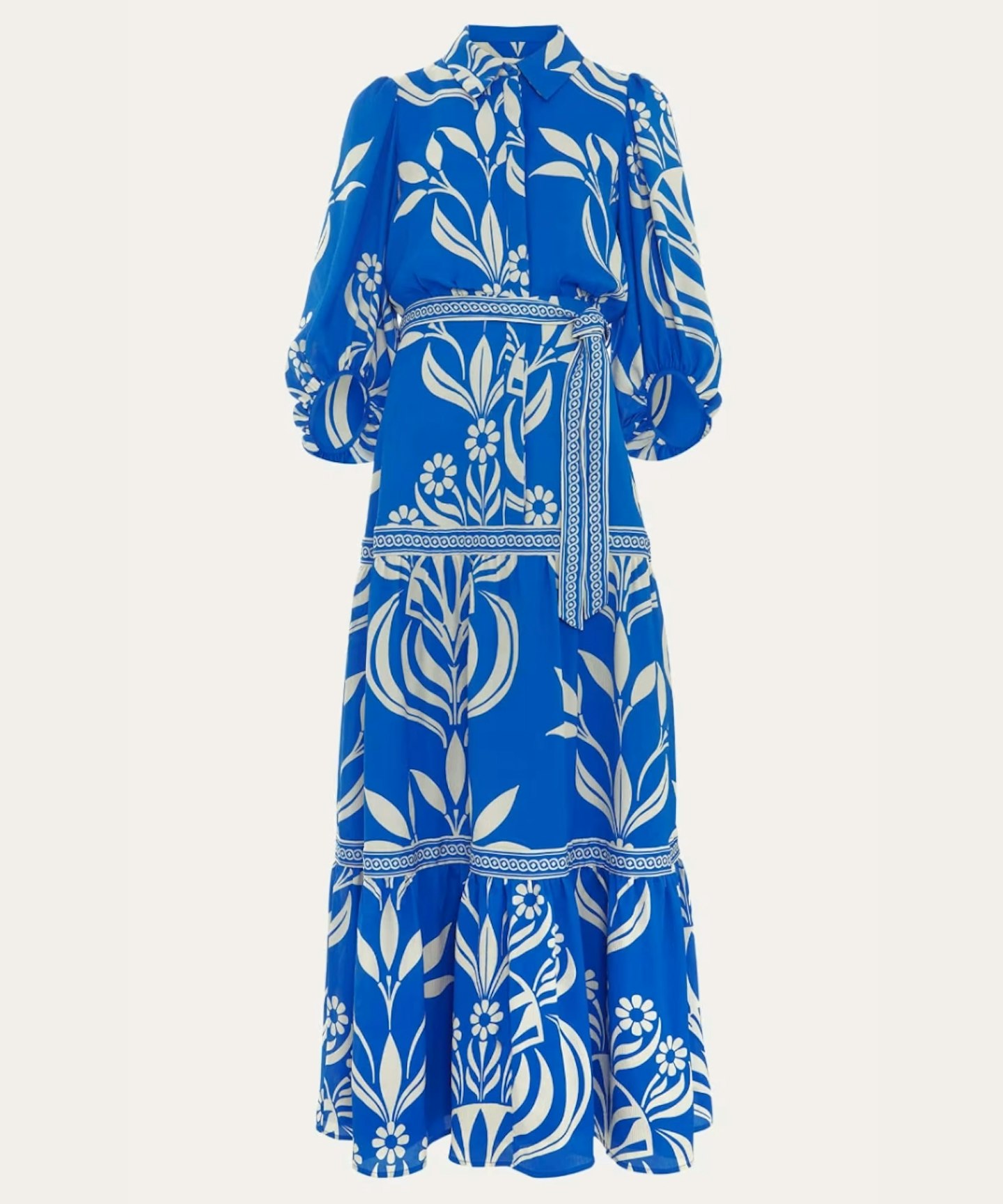 Phase Eight Coralie Print Shirt Midaxi Dress