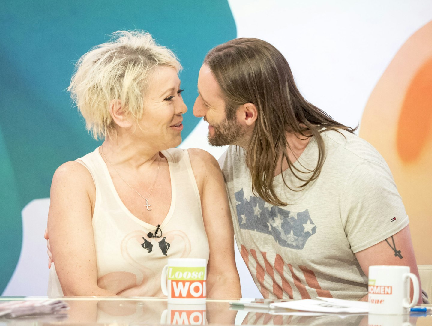 tina malone and her husband paul on loose women