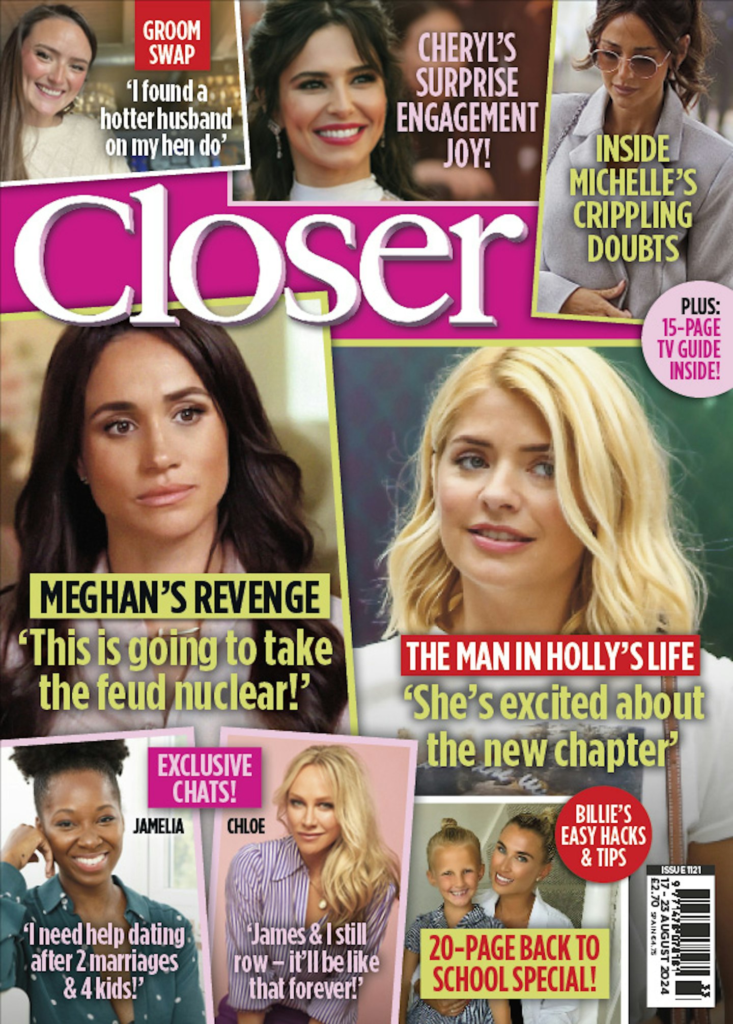 Closer Magazine cover