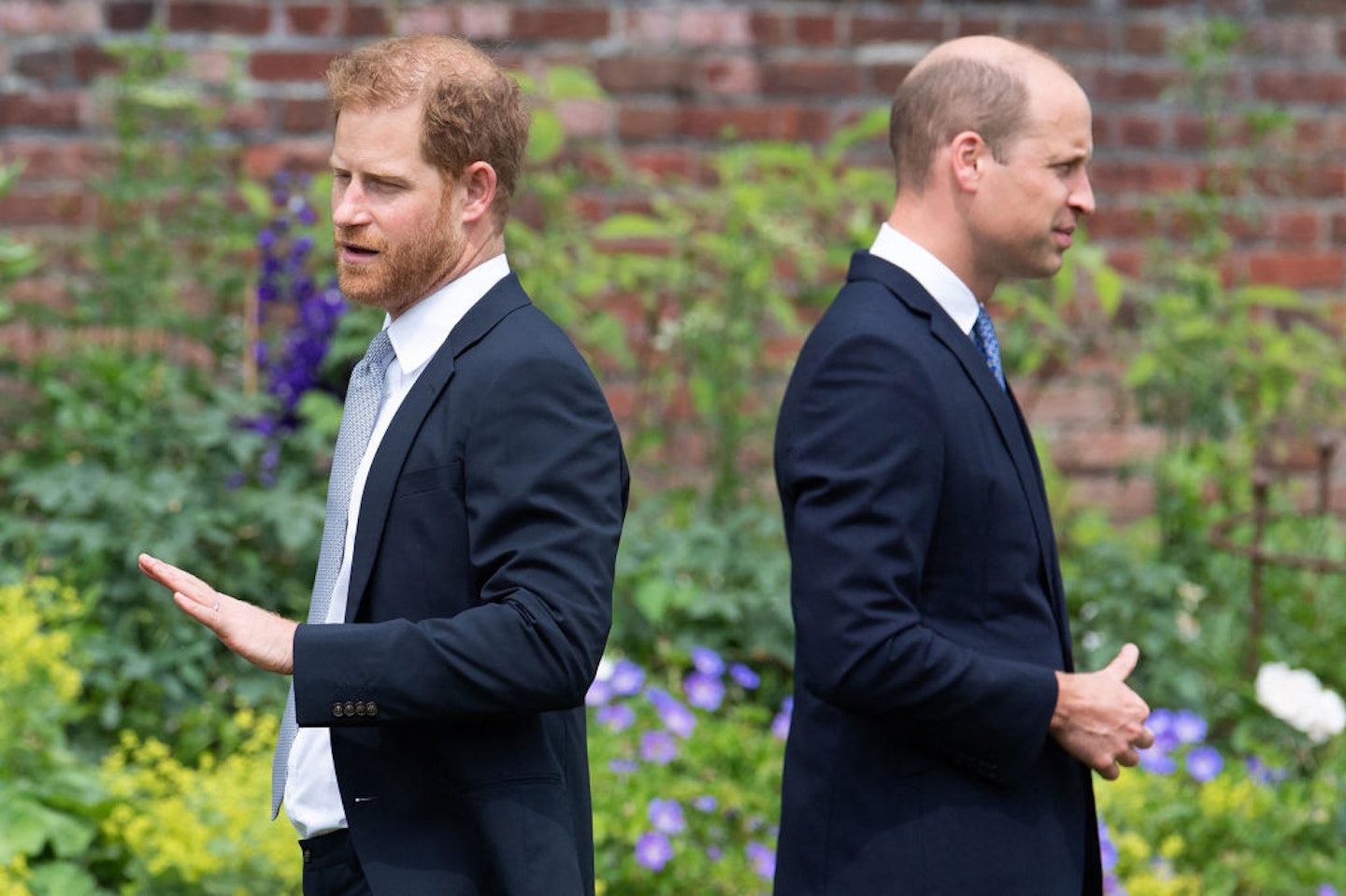 Princes Harry and William