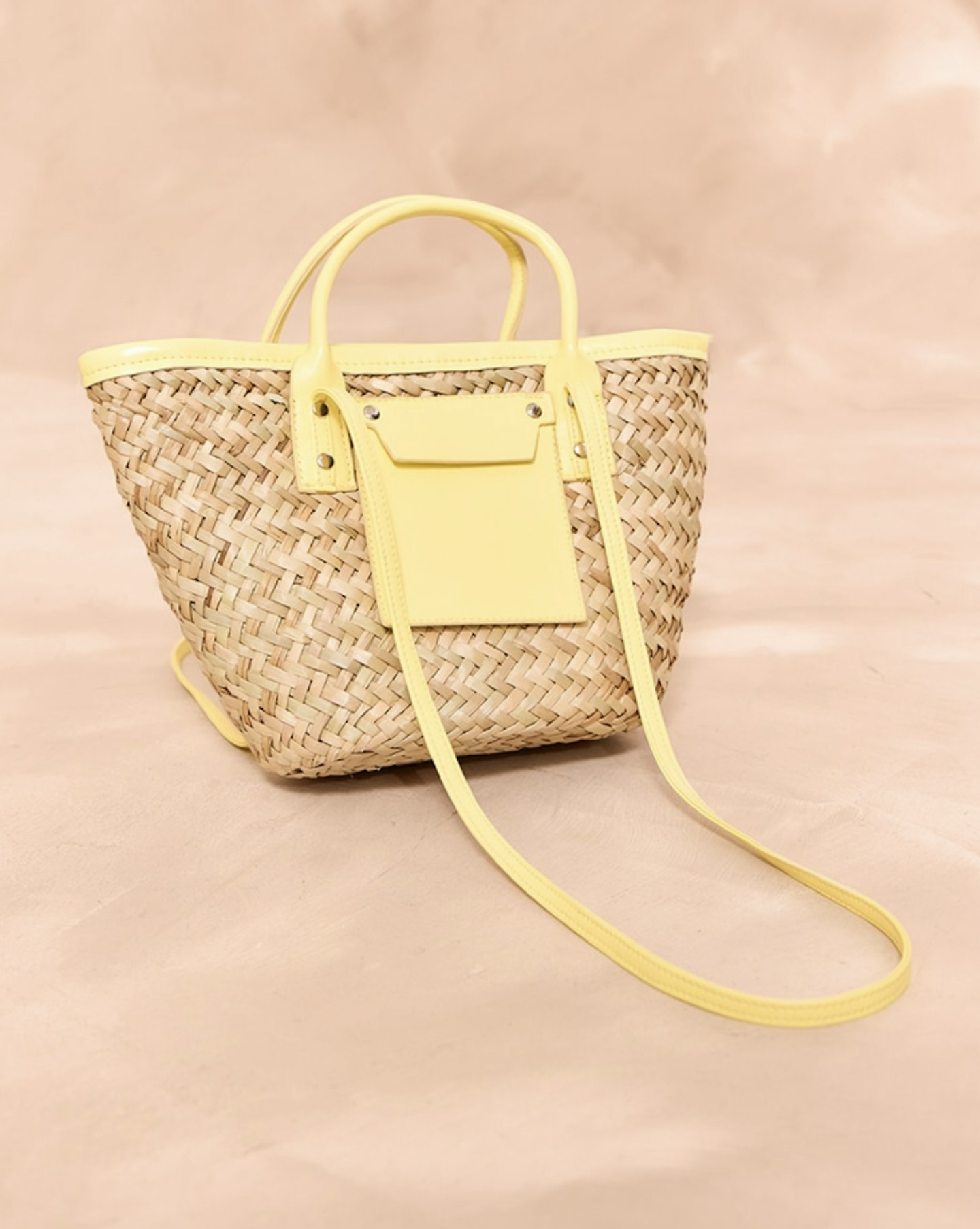 PrettyLittleThing Mini Straw Tote 