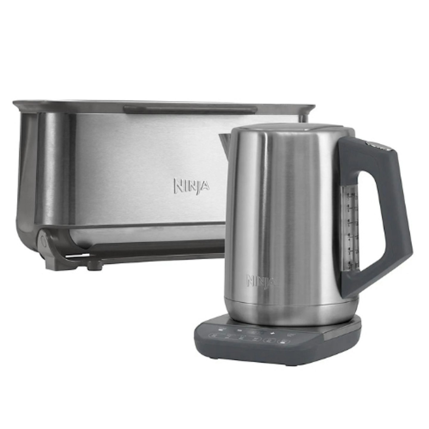 Ninja Stainless Steel Kettle And Toaster Set