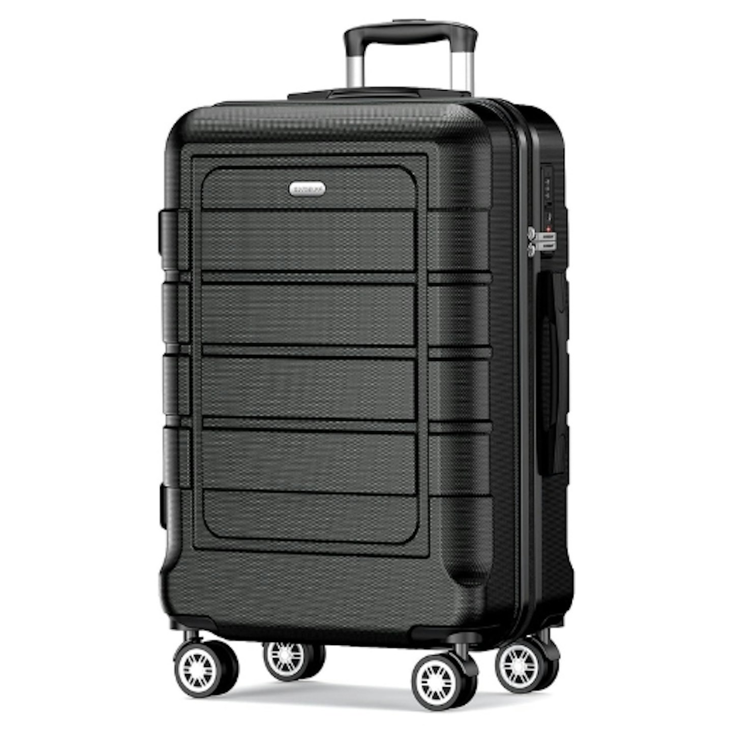 SHOWKOO 28-Inch Expandable Hard Shell Suitcase