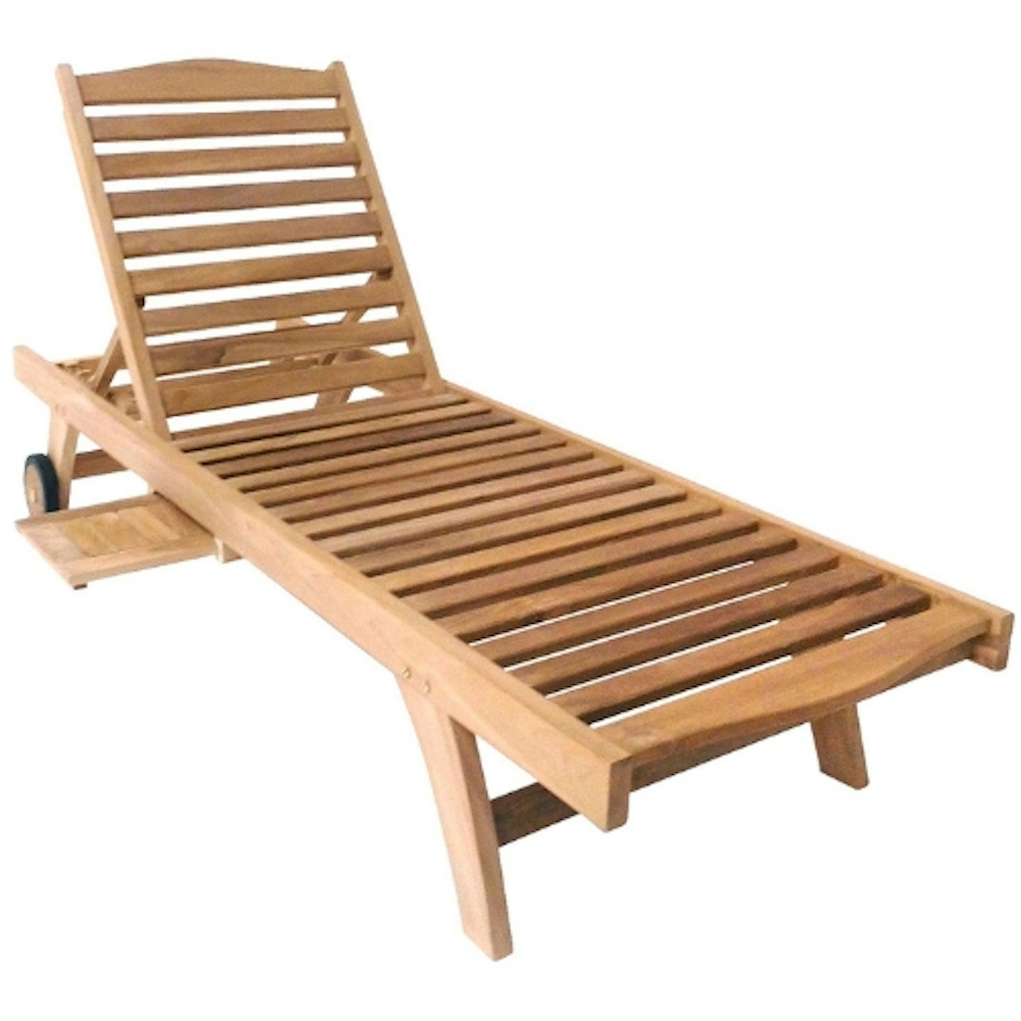 Next Charles Bentley Premium Teak Garden Sun Lounger