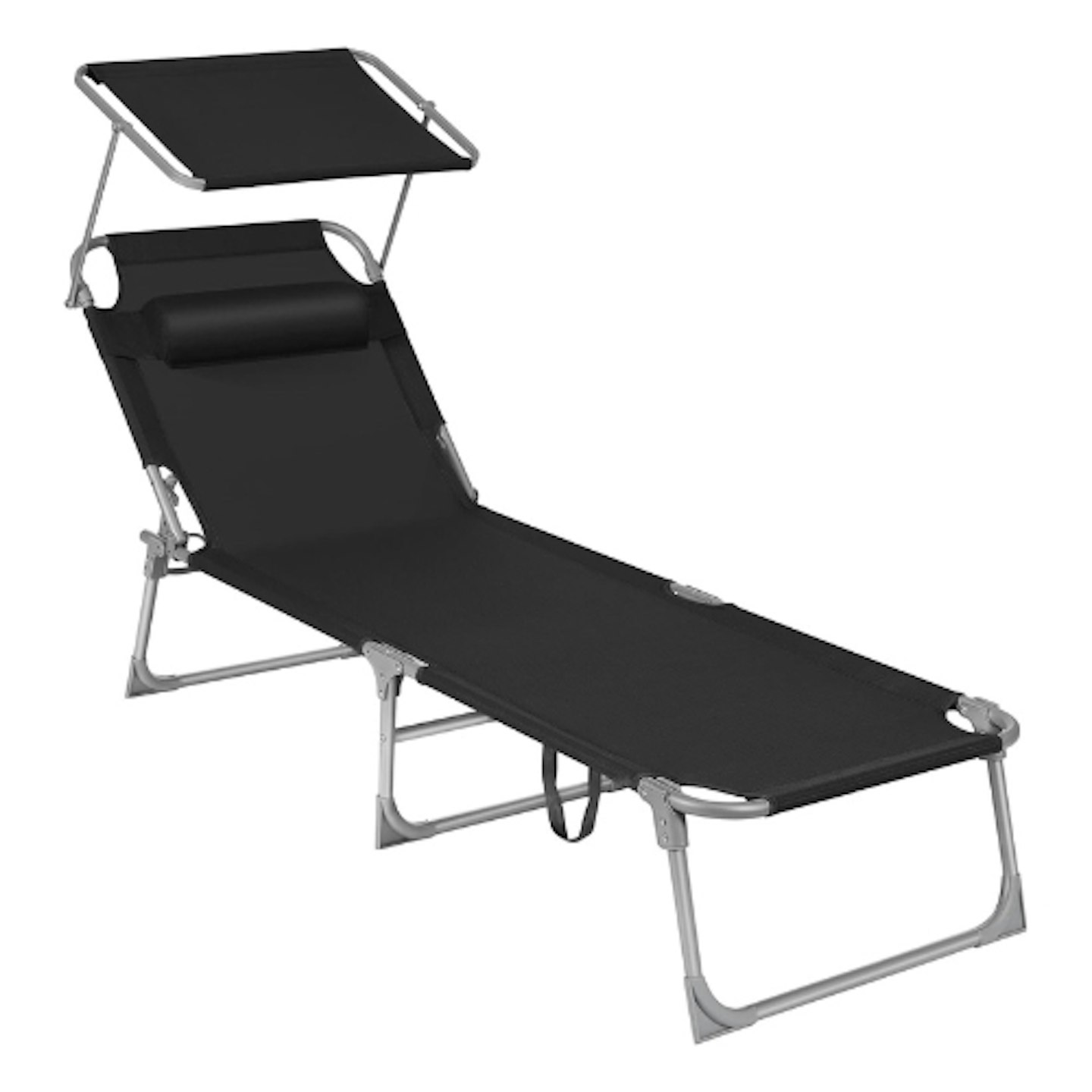 Amazon Songmics Sun Lounger With Sunshade