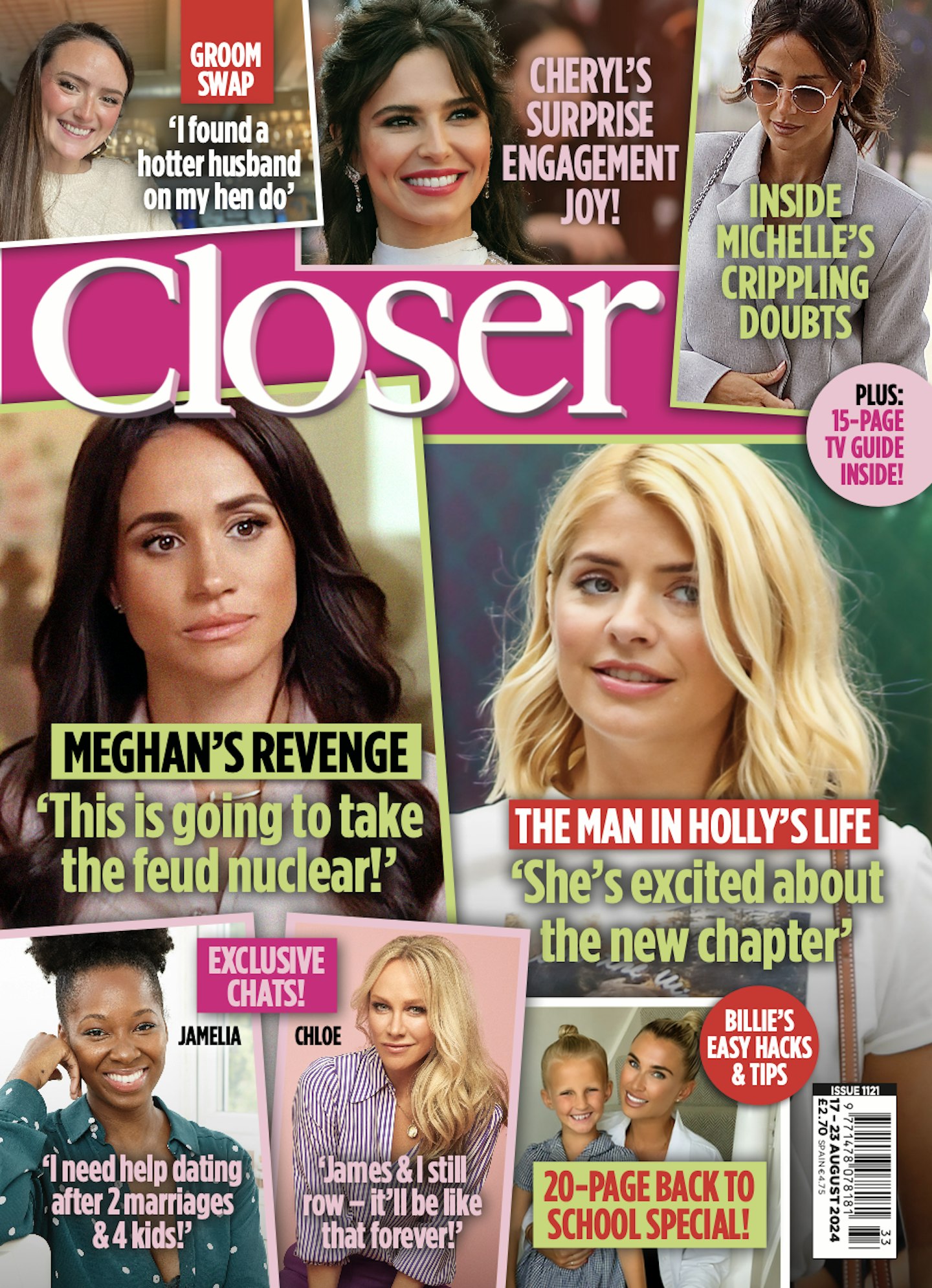 Closer magazine cover