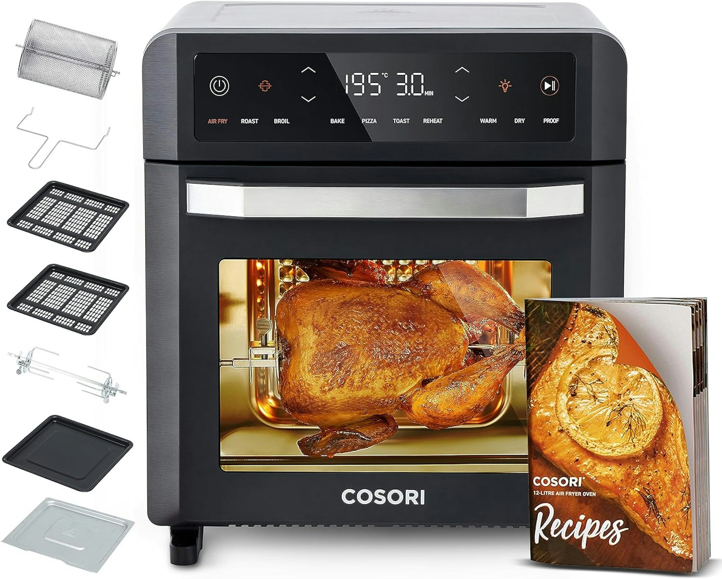 COSORI Air Fryer 4.7L, 9-in-1 Compact Air Fryer