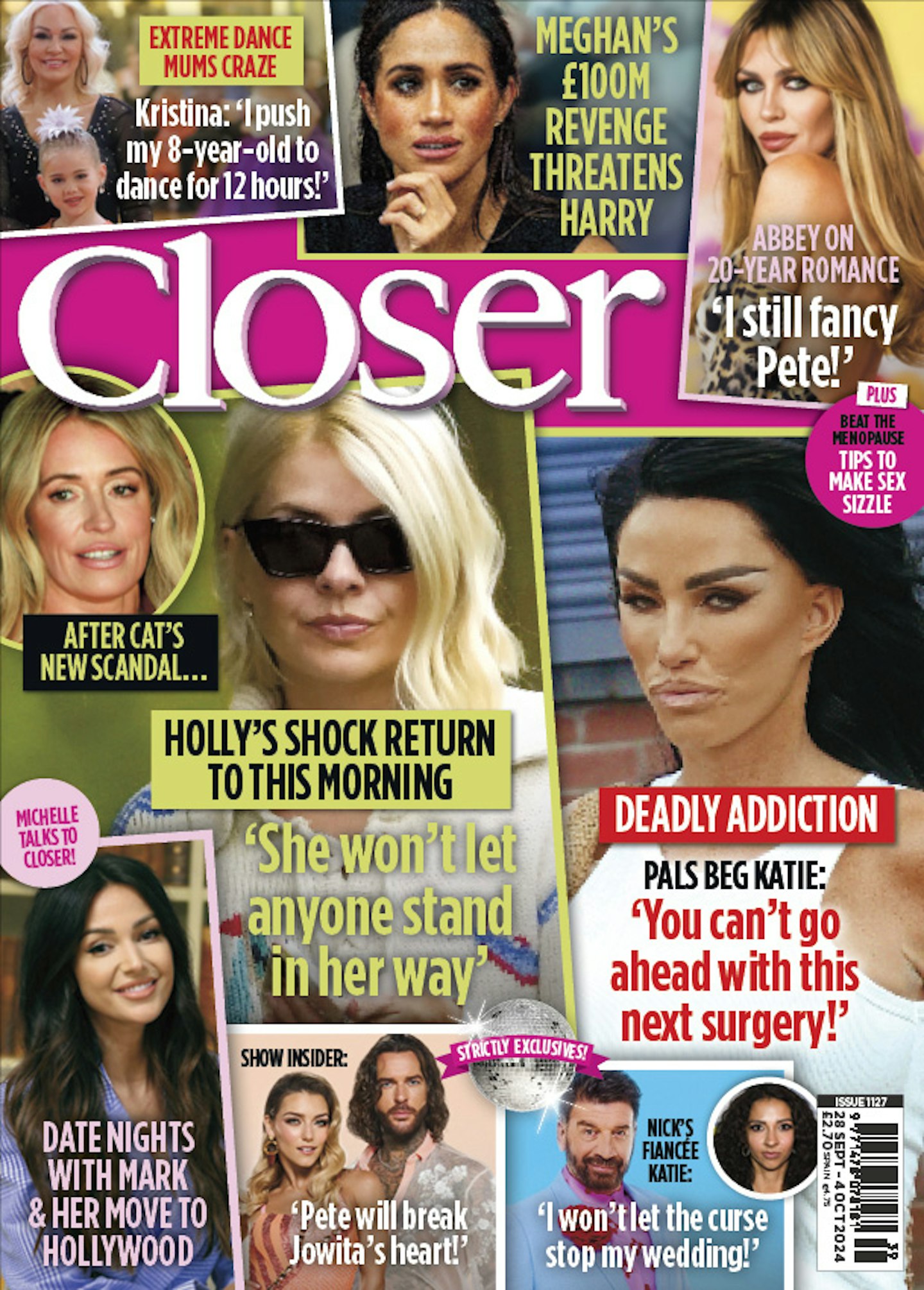 Closer magazine cover