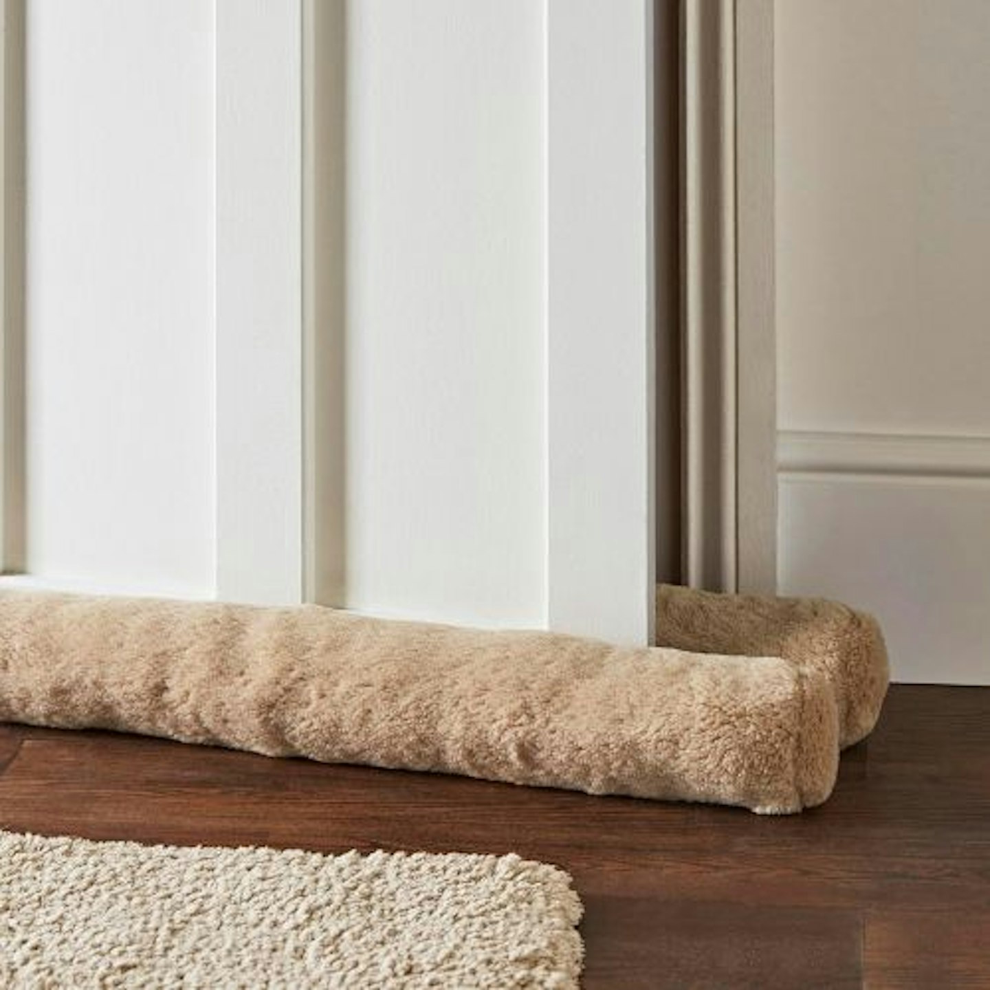 Catherine Lansfield Faux Fur Door Draught Excluder