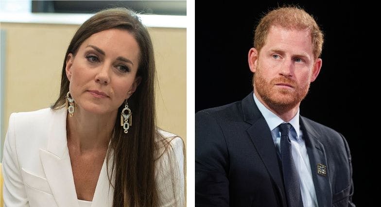 Kate Middleton's emotional face-to-face with Prince Harry
