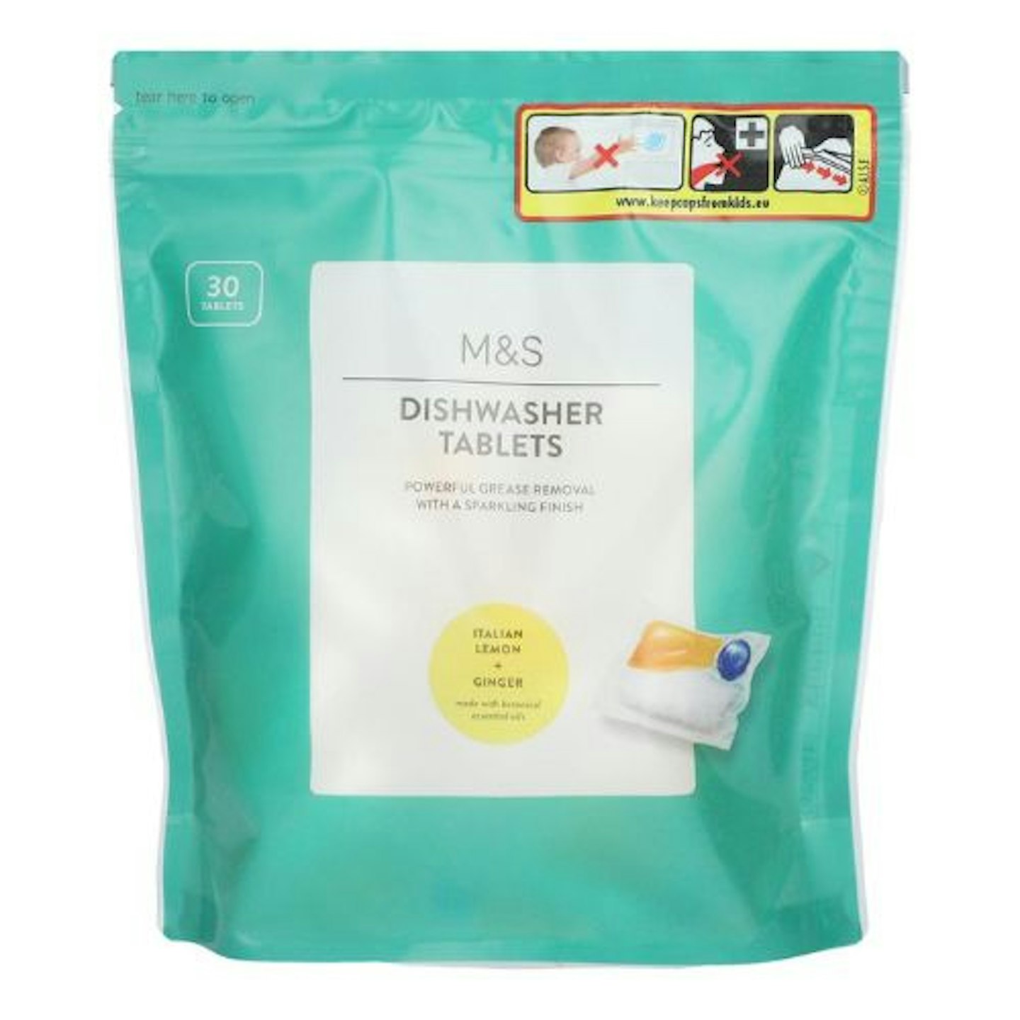 M&S Dishwasher Tablets 30 per pack